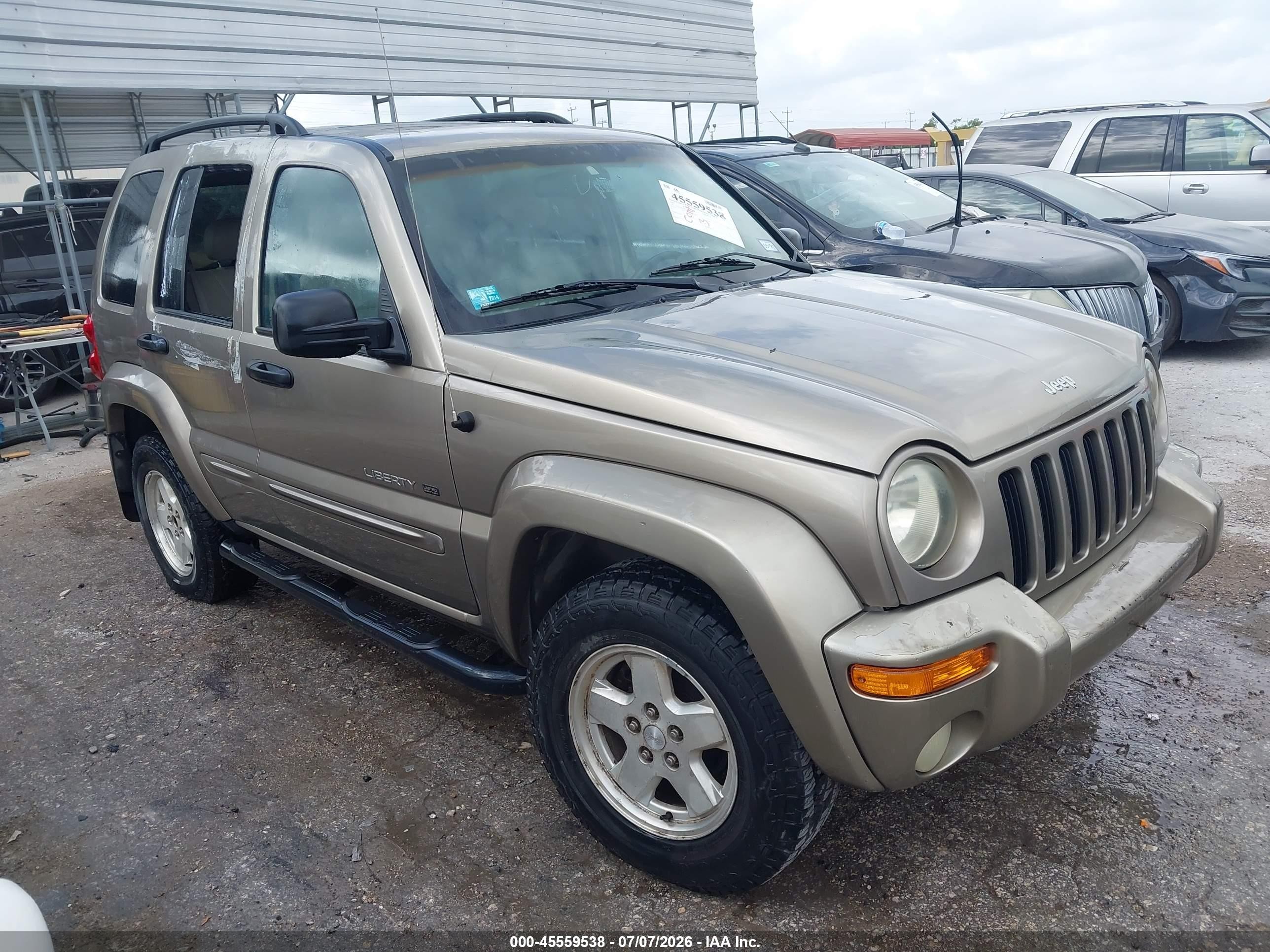 2003 Jeep Liberty Limited Edition Silver vin: 1J4GL58K83W723616