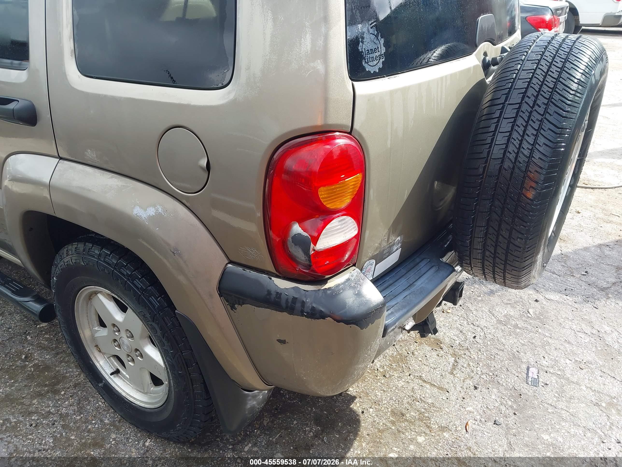 2003 Jeep Liberty Limited Edition Silver vin: 1J4GL58K83W723616