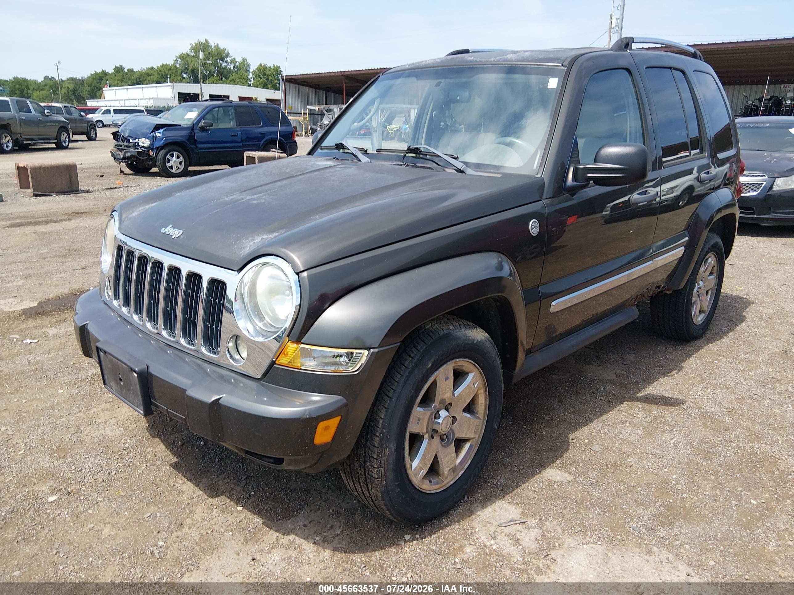 2006 Jeep Liberty Limited Edition Brown vin: 1J4GL58K86W133128
