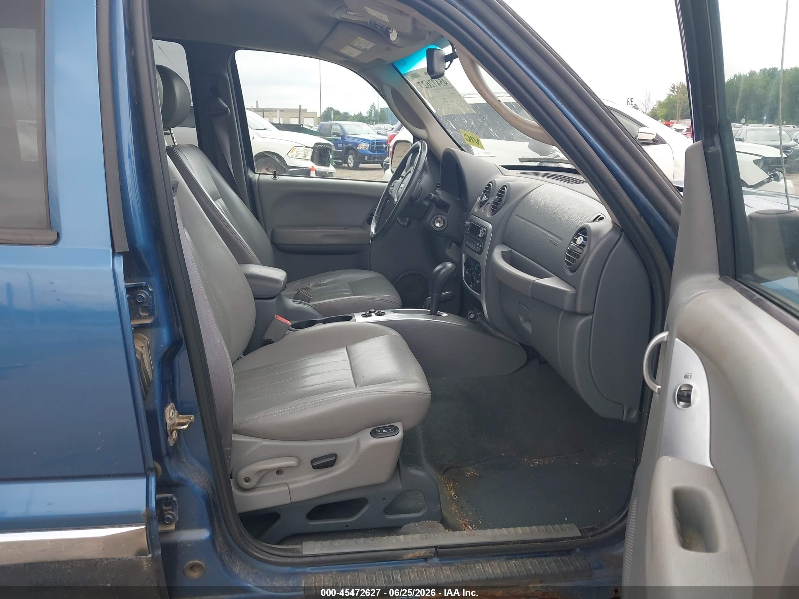 2006 Jeep Liberty Limited Edition Blue vin: 1J4GL58K86W141133