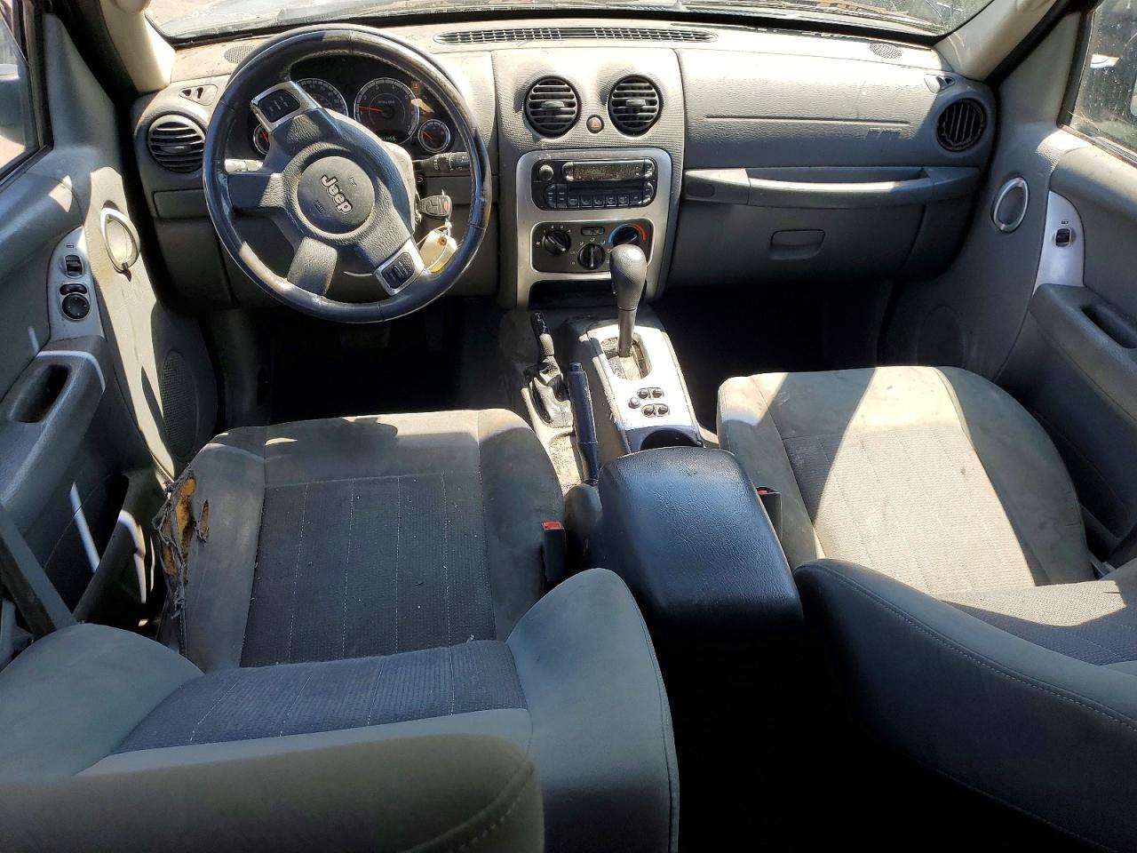 2007 Jeep Liberty Limited Green vin: 1J4GL58K87W563629