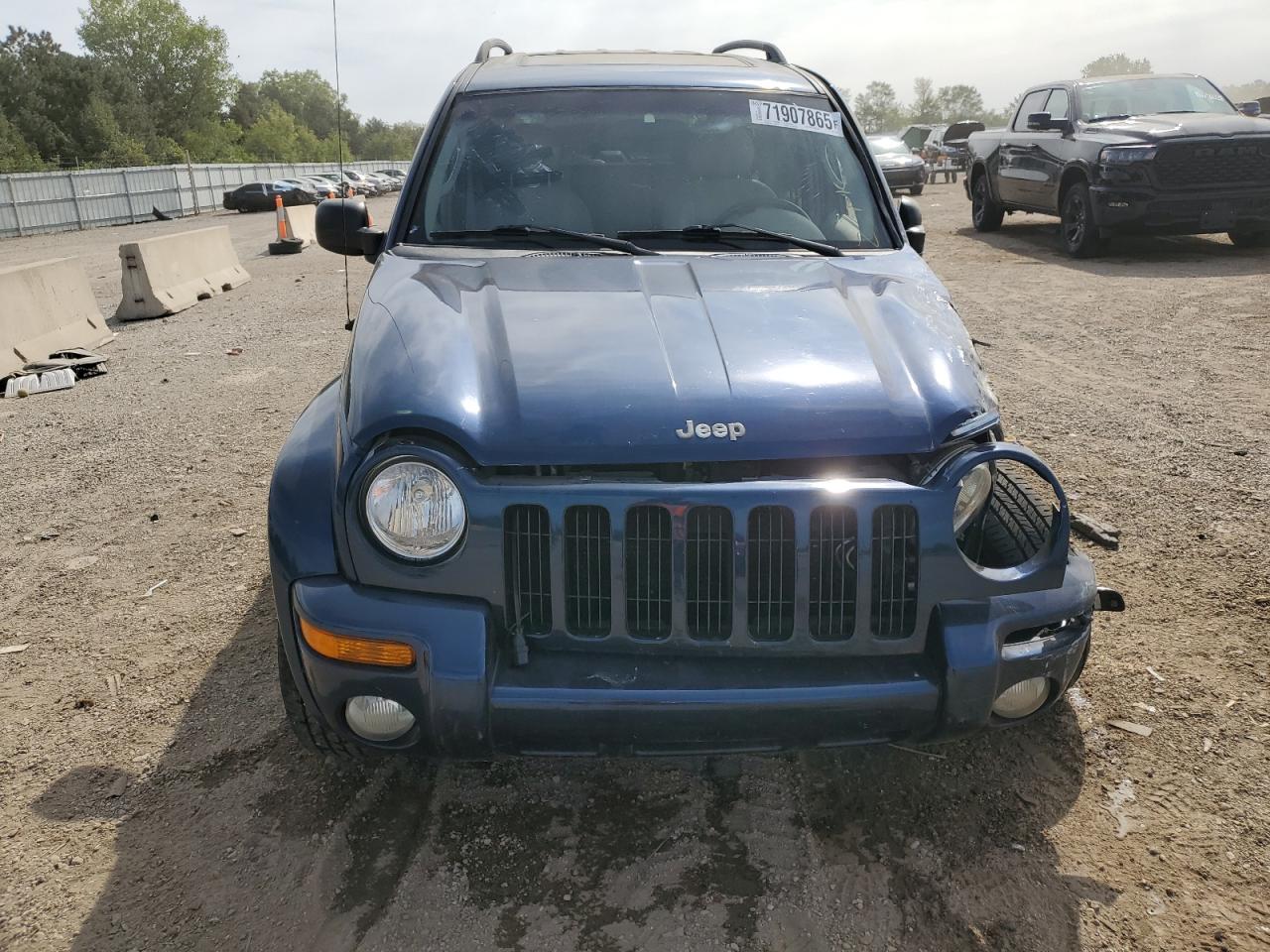 2002 Jeep Liberty Limited Blue vin: 1J4GL58K92W114582