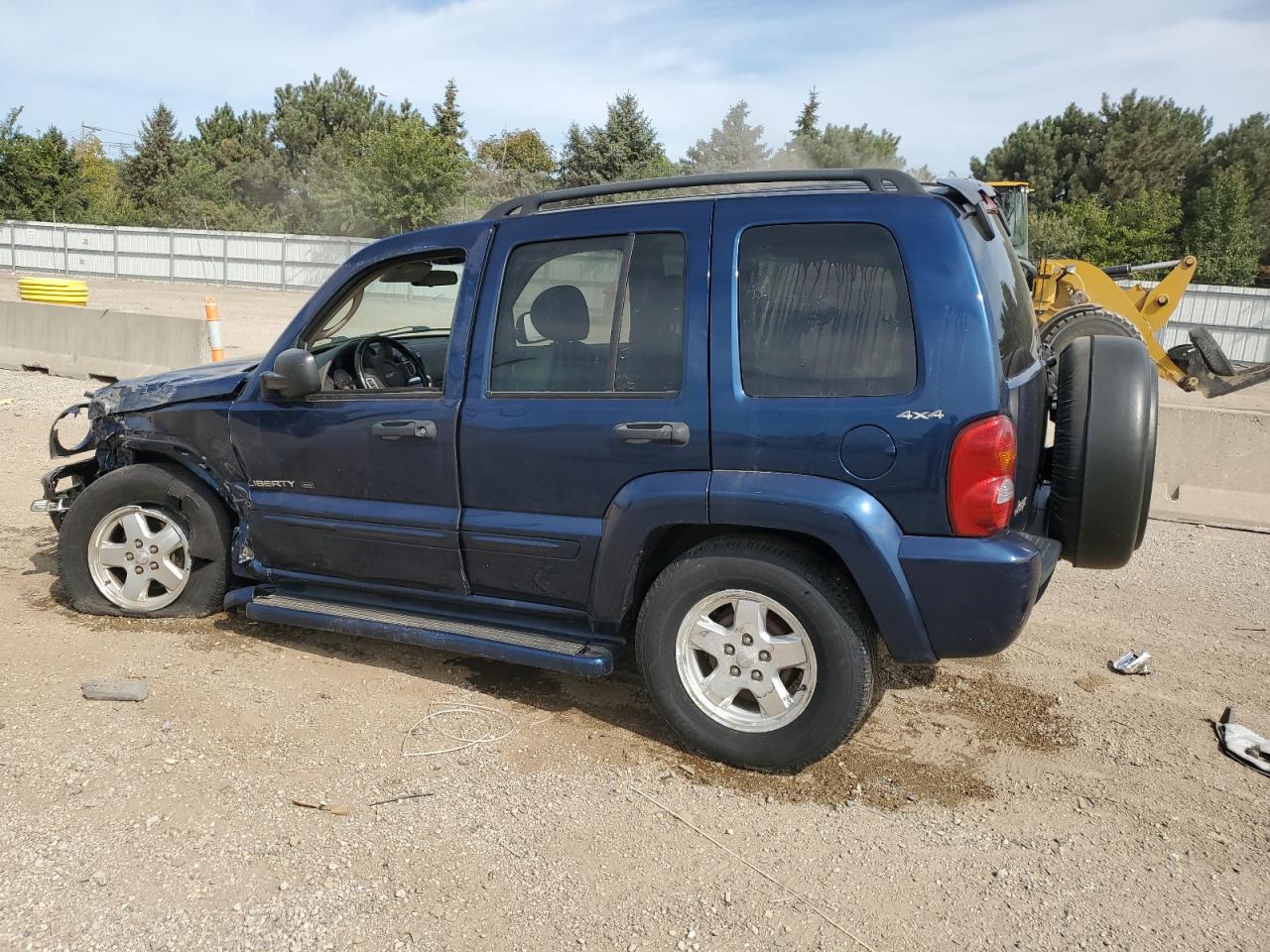 2002 Jeep Liberty Limited Blue vin: 1J4GL58K92W114582