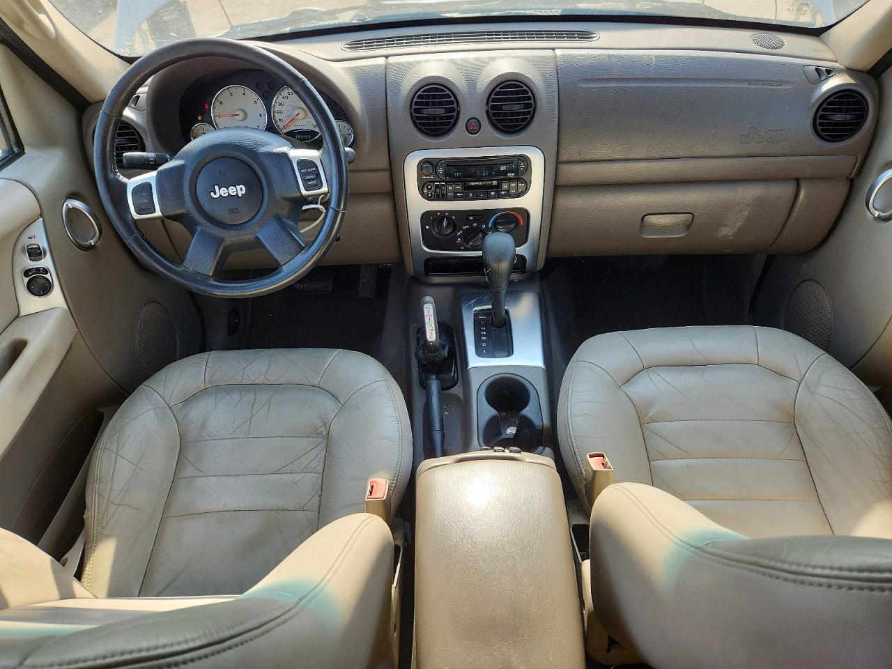 2003 Jeep Liberty Limited White vin: 1J4GL58K93W534506