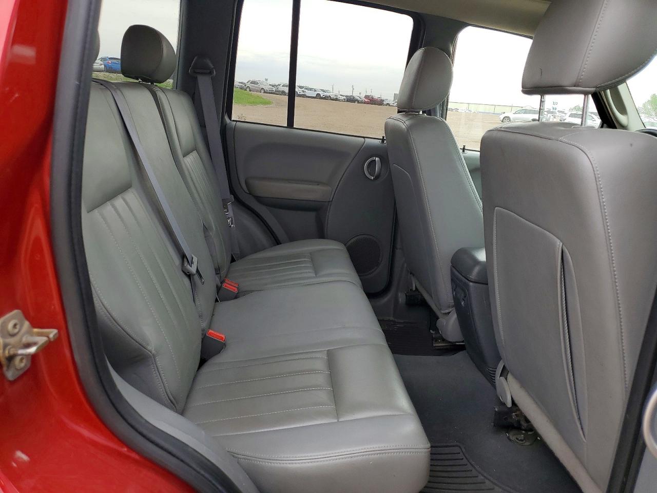 2007 Jeep Liberty Limited Red vin: 1J4GL58K97W547648
