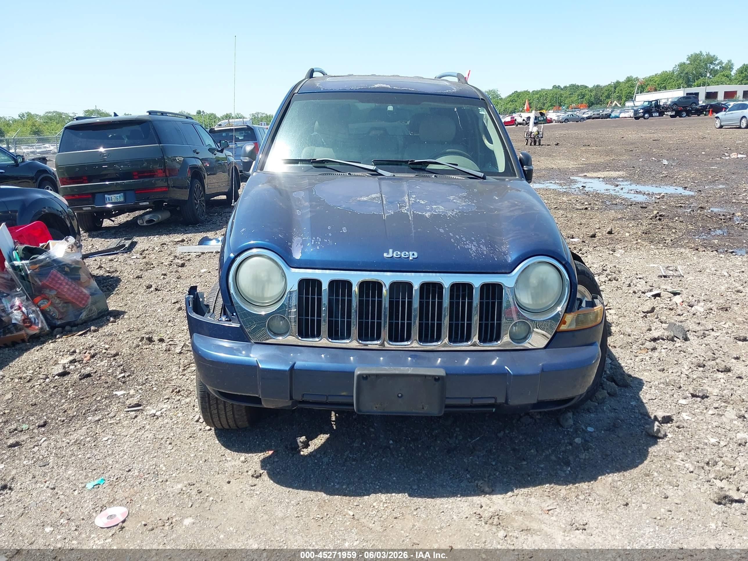 2005 Jeep Liberty Limited Edition Blue vin: 1J4GL58KX5W540821
