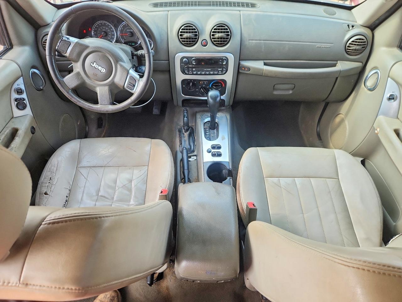 2005 Jeep Liberty Limited Red vin: 1J4GL58KX5W658917