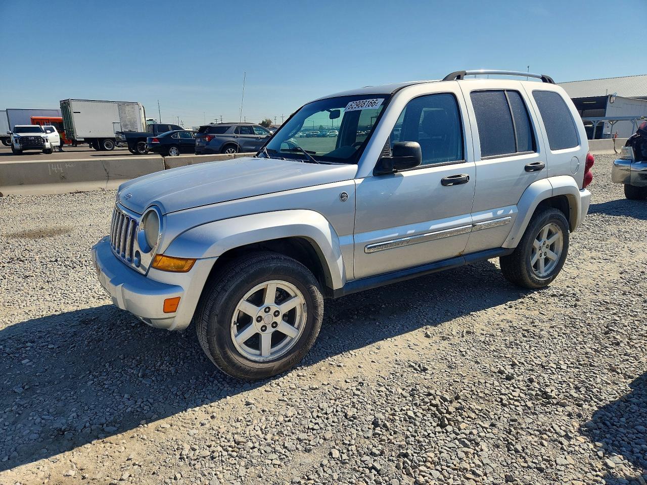 2005 Jeep Liberty Limited Silver vin: 1J4GL58KX5W695465