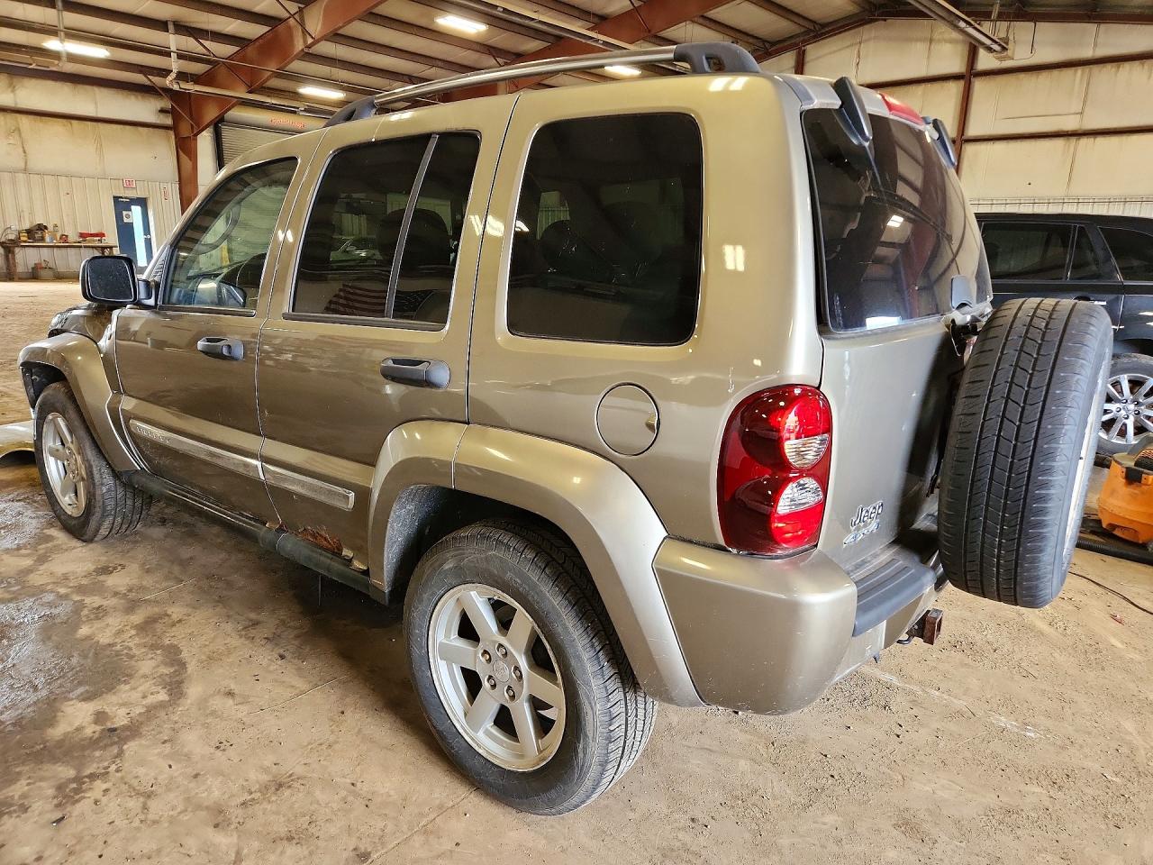 2007 Jeep Liberty Limited Зеленый vin: 1J4GL58KX7W593389