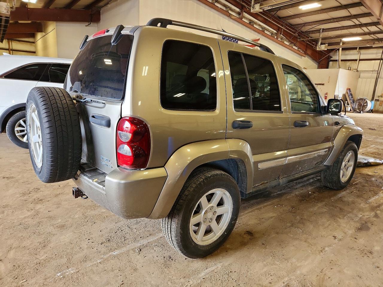 2007 Jeep Liberty Limited Зеленый vin: 1J4GL58KX7W593389