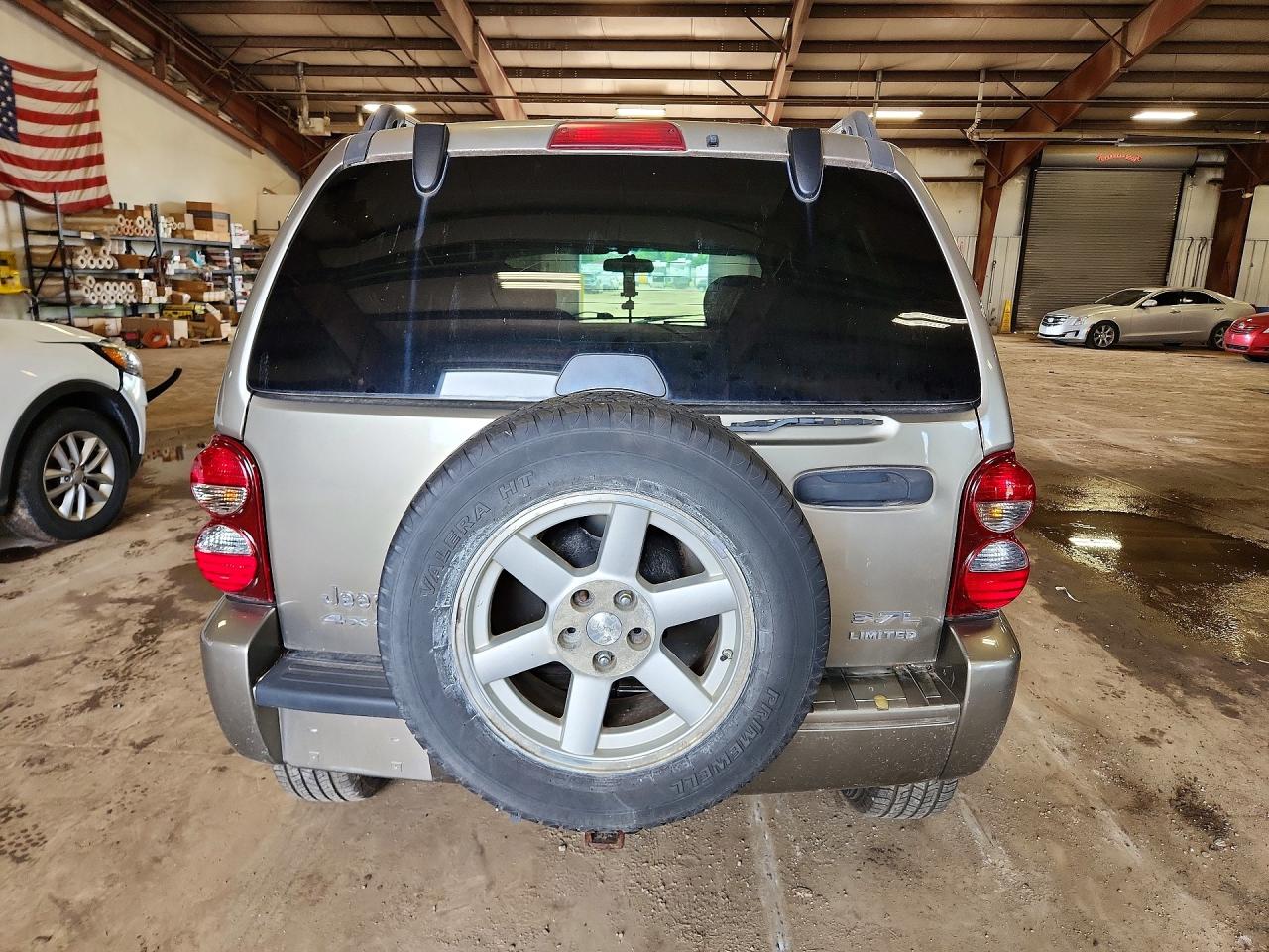 2007 Jeep Liberty Limited Зеленый vin: 1J4GL58KX7W593389