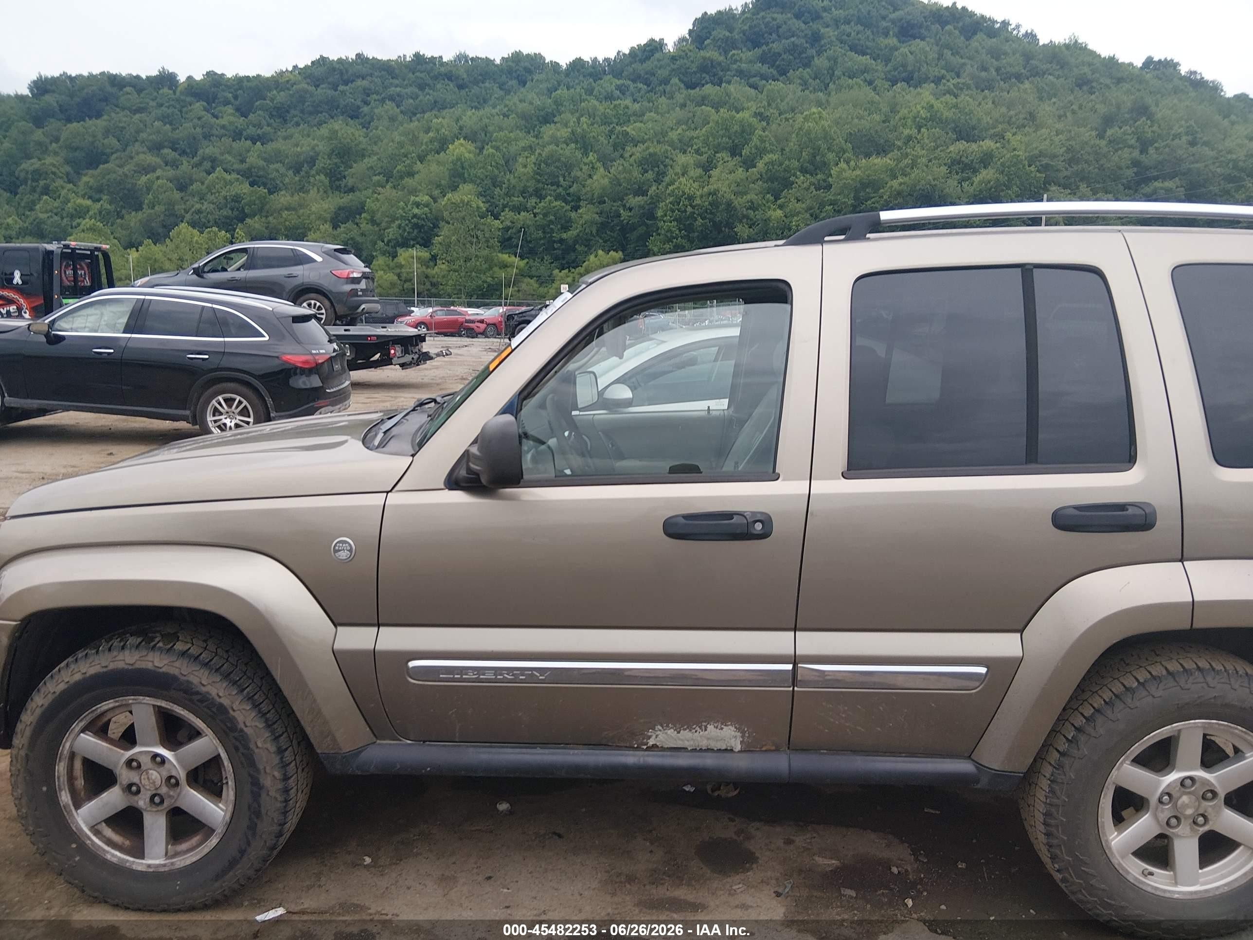 2007 Jeep Liberty Limited Edition Gold vin: 1J4GL58KX7W645880