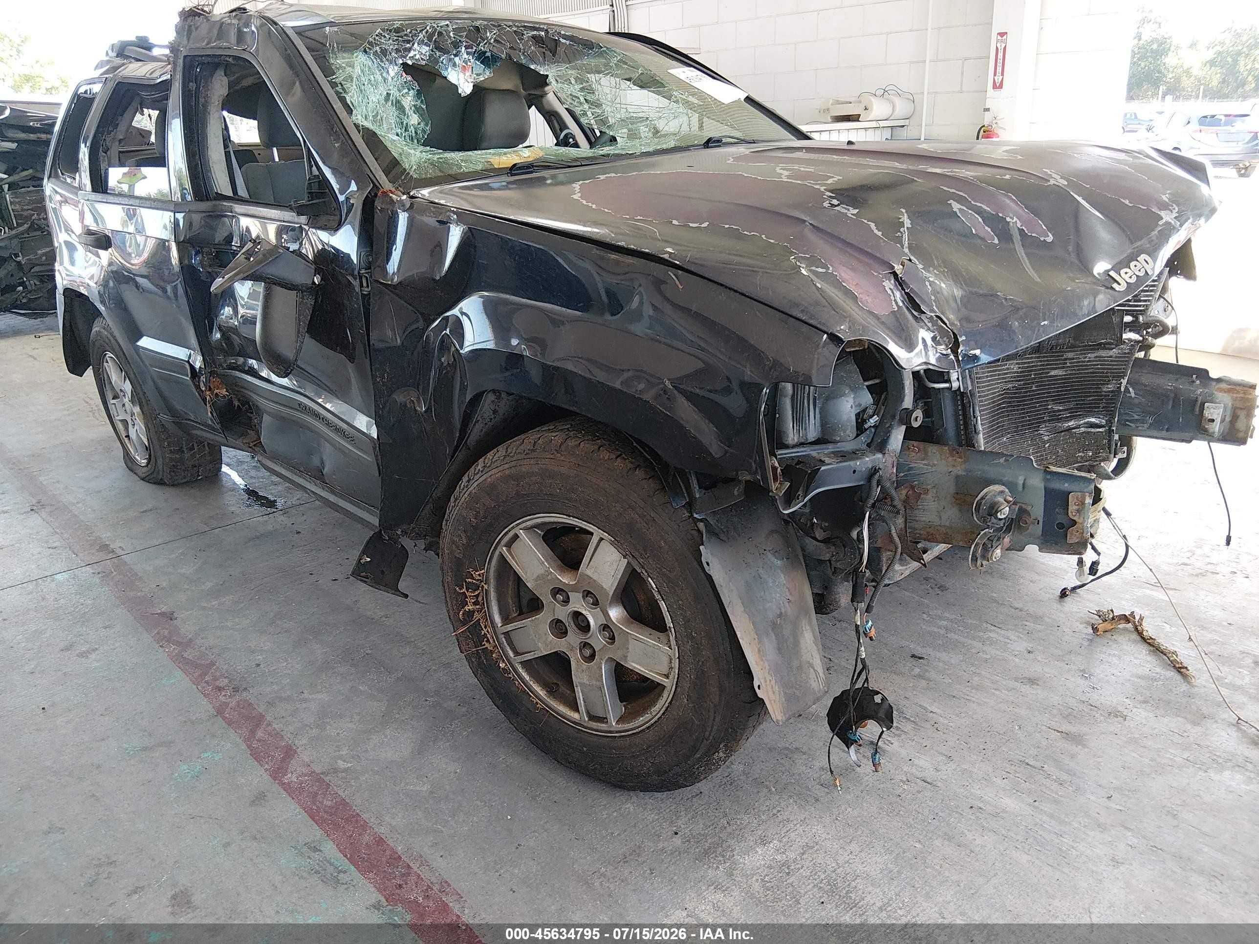2005 Jeep Grand Cherokee Laredo Blue vin: 1J4GR48K05C672576
