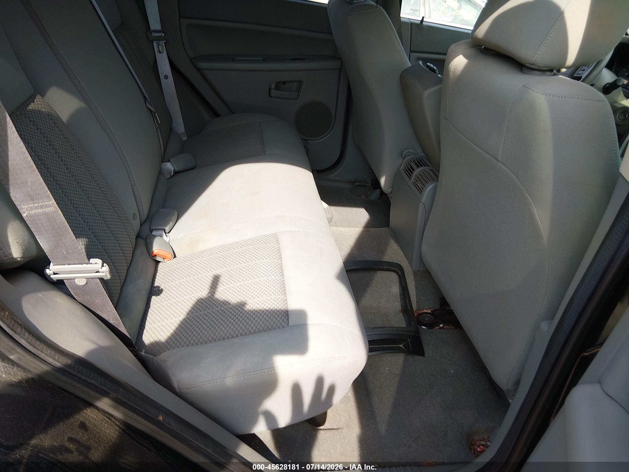 2006 Jeep Grand Cherokee Laredo Black vin: 1J4GR48K06C154906