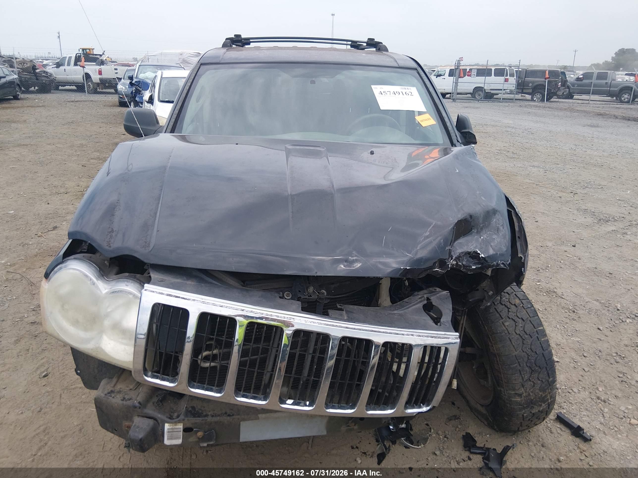 2006 Jeep Grand Cherokee Laredo Black vin: 1J4GR48K06C184049