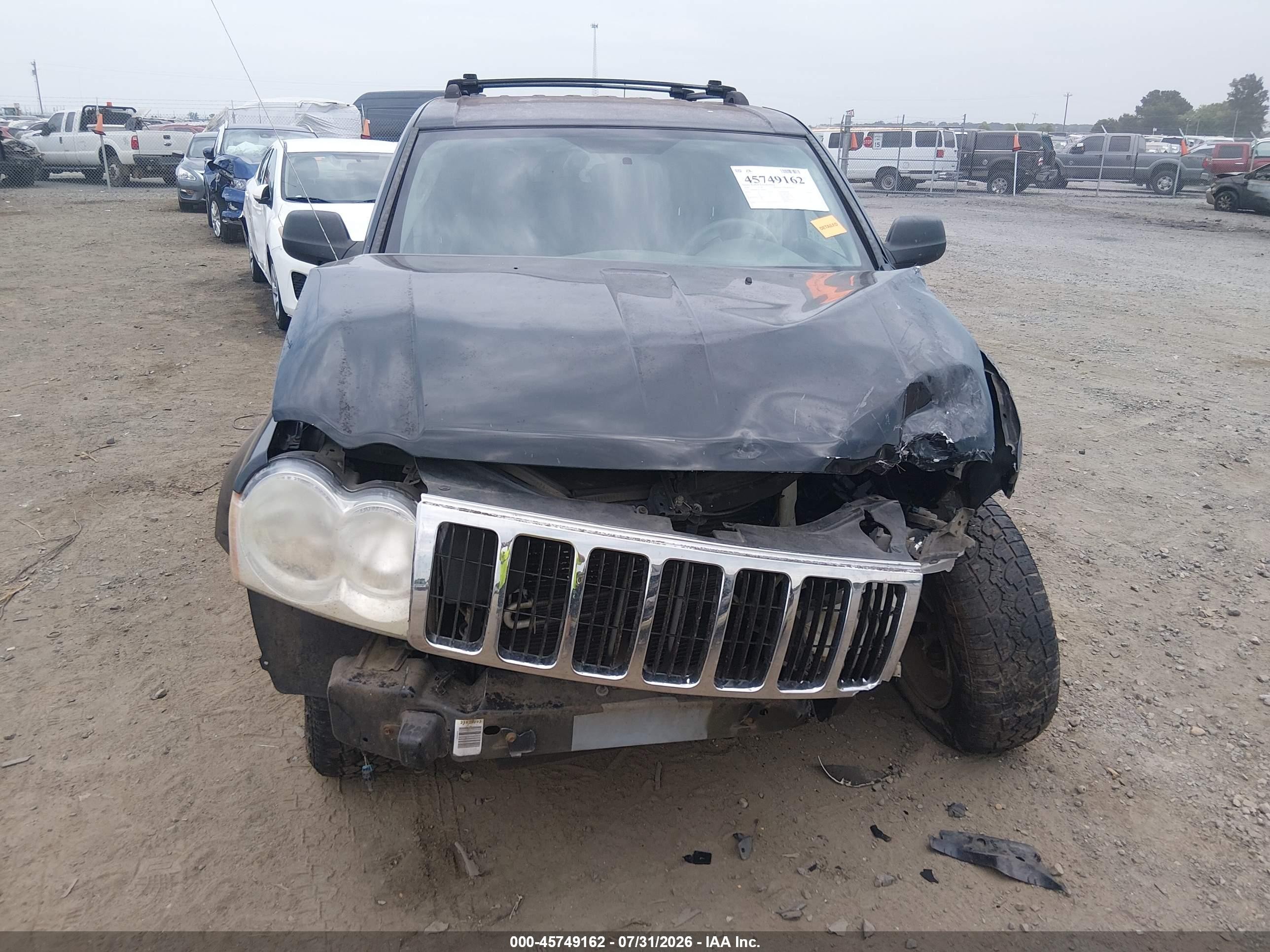 2006 Jeep Grand Cherokee Laredo Black vin: 1J4GR48K06C184049