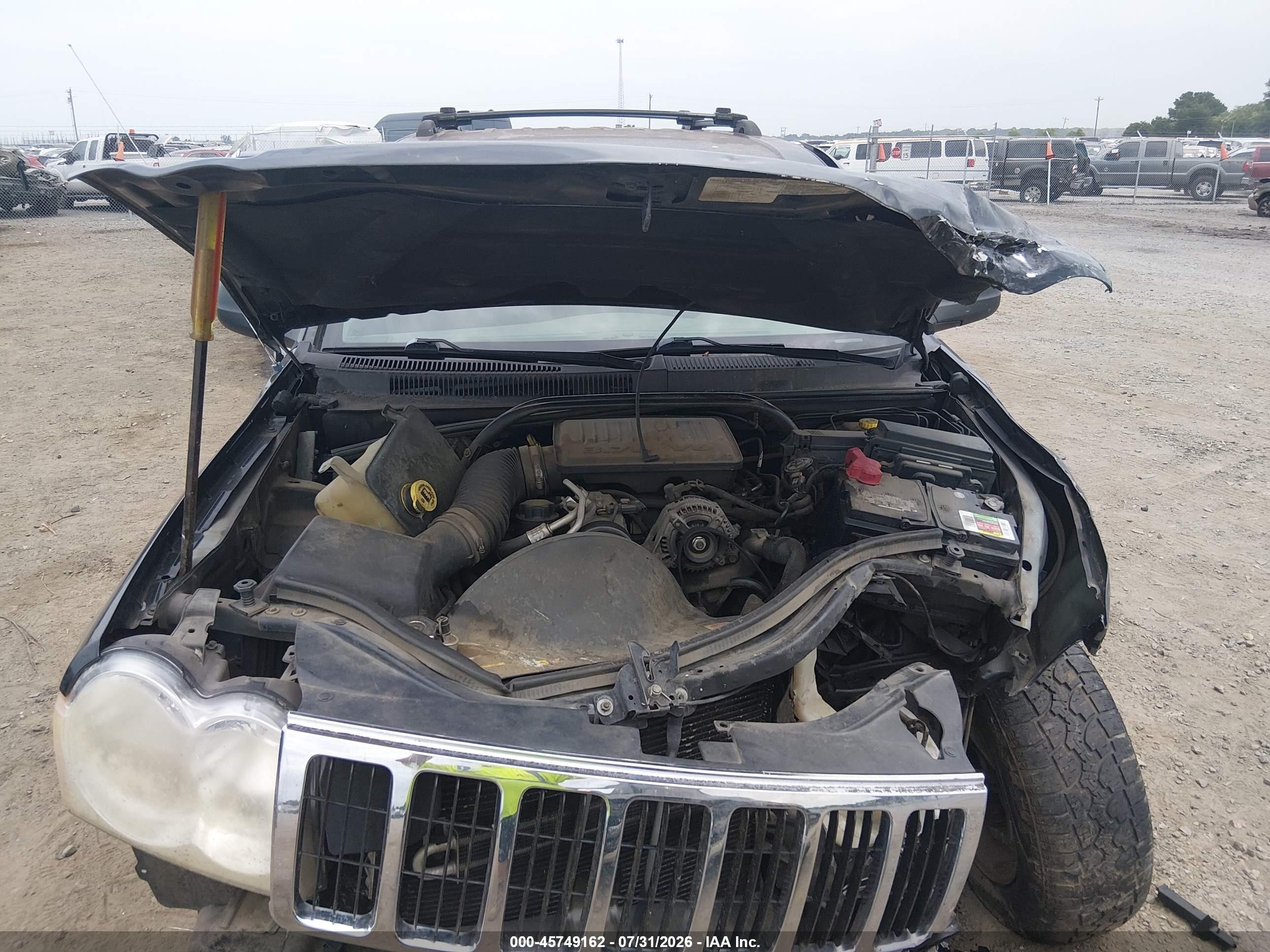 2006 Jeep Grand Cherokee Laredo Black vin: 1J4GR48K06C184049