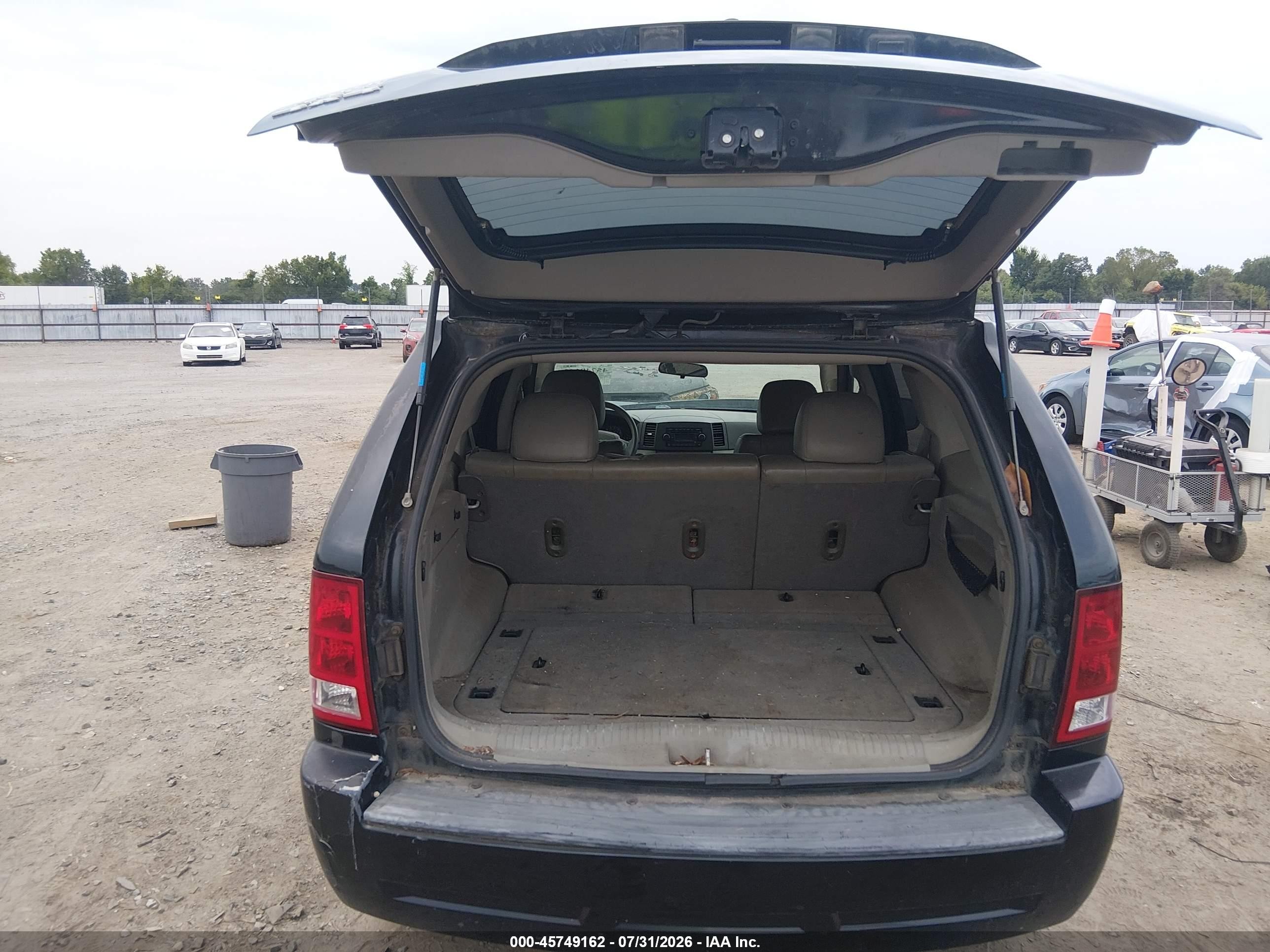 2006 Jeep Grand Cherokee Laredo Black vin: 1J4GR48K06C184049