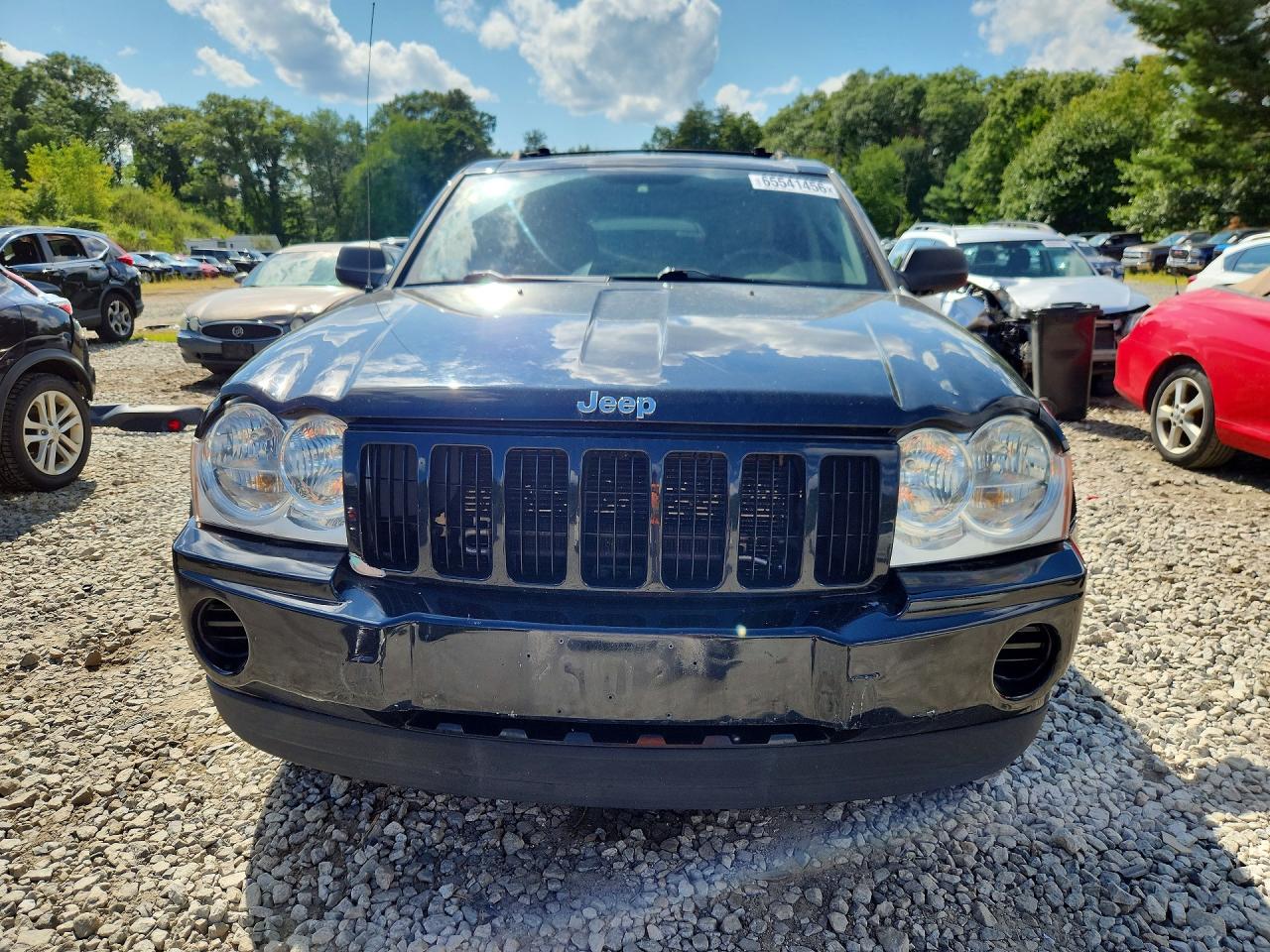 2006 Jeep Grand Cherokee Laredo Черный vin: 1J4GR48K06C287567
