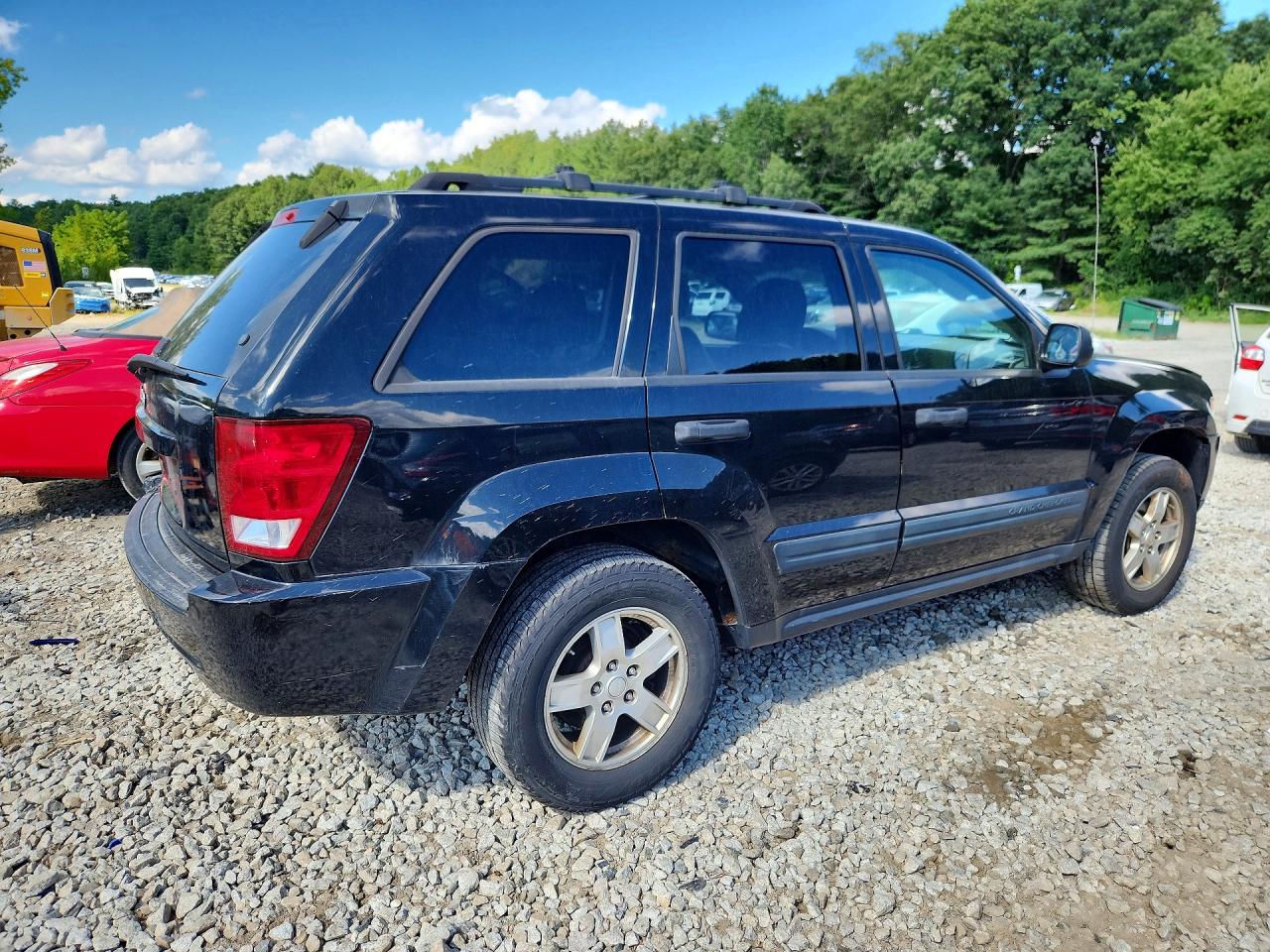 2006 Jeep Grand Cherokee Laredo Черный vin: 1J4GR48K06C287567