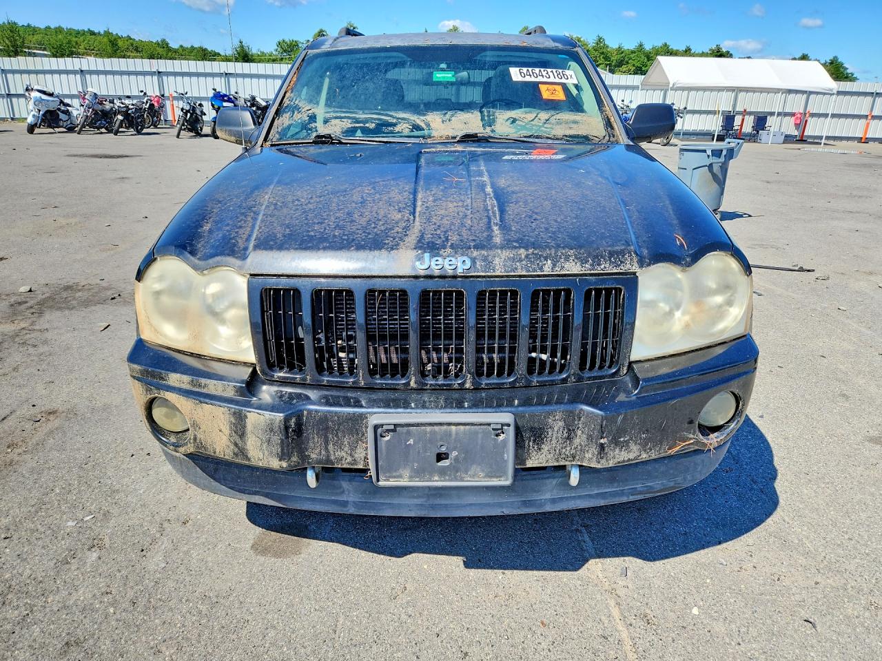 2006 Jeep Grand Cherokee Laredo Черный vin: 1J4GR48K06C294891