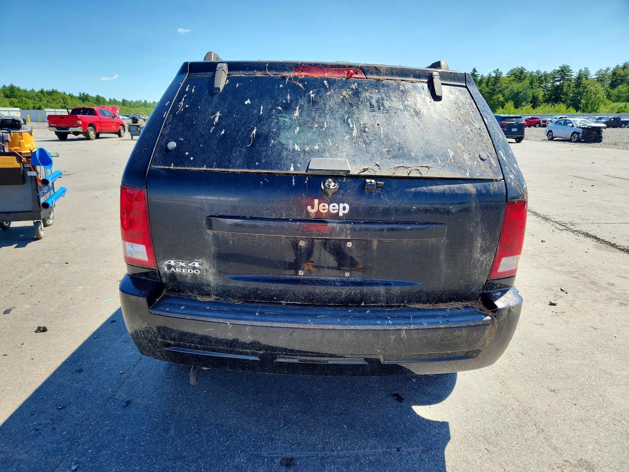 2006 Jeep Grand Cherokee Laredo Черный vin: 1J4GR48K06C294891