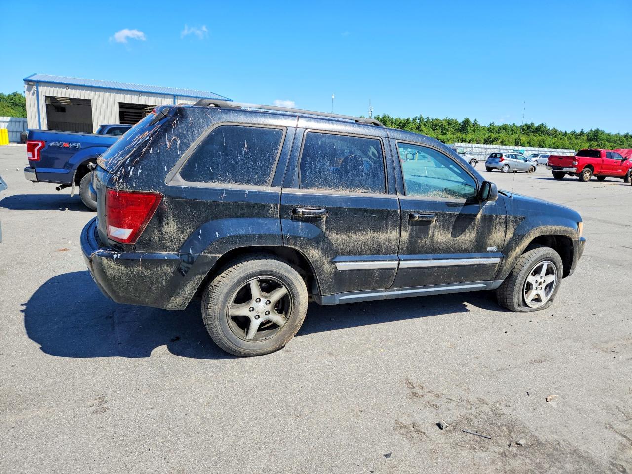 2006 Jeep Grand Cherokee Laredo Черный vin: 1J4GR48K06C294891
