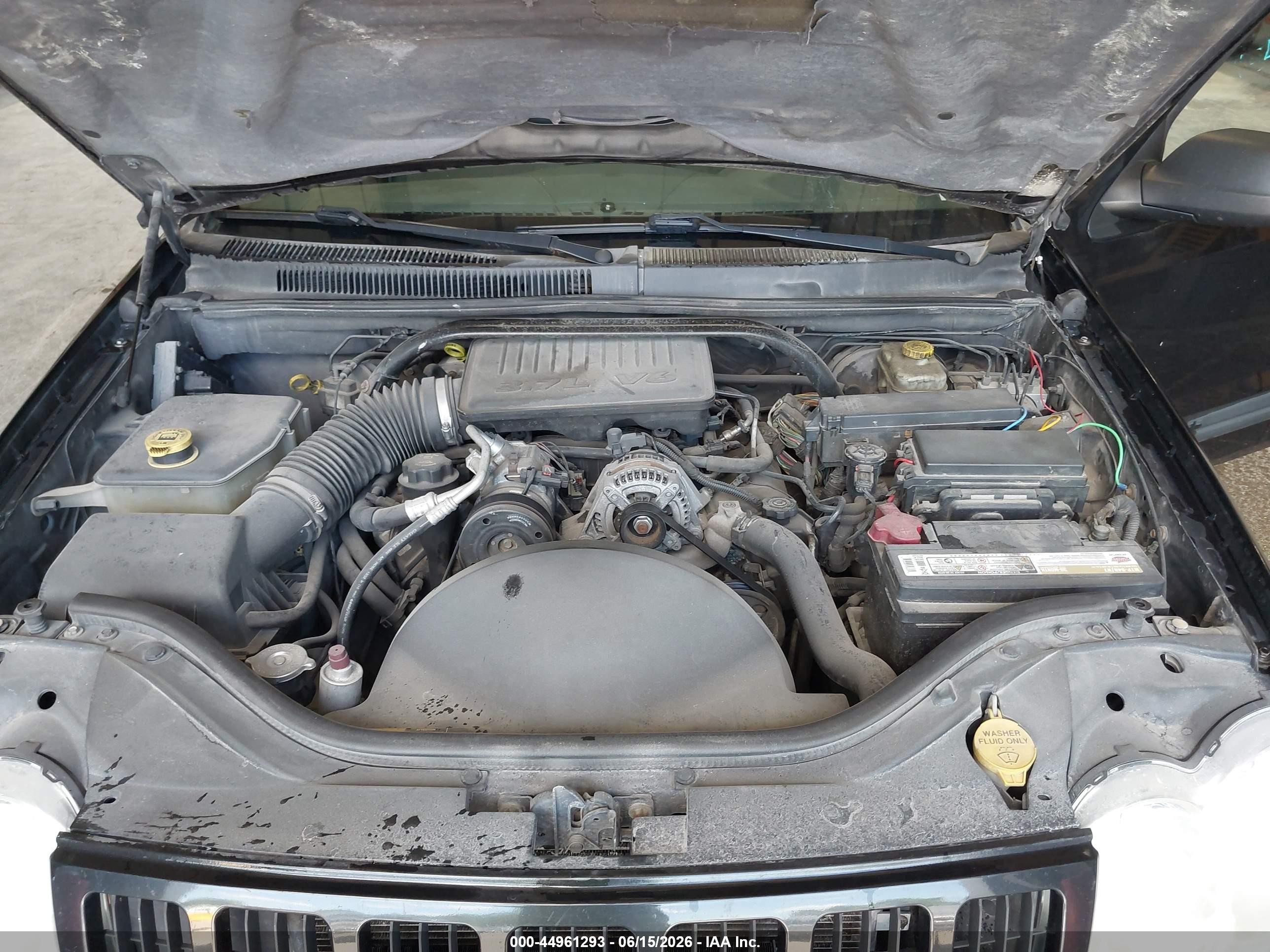 2005 Jeep Grand Cherokee Laredo Black vin: 1J4GR48K25C515499