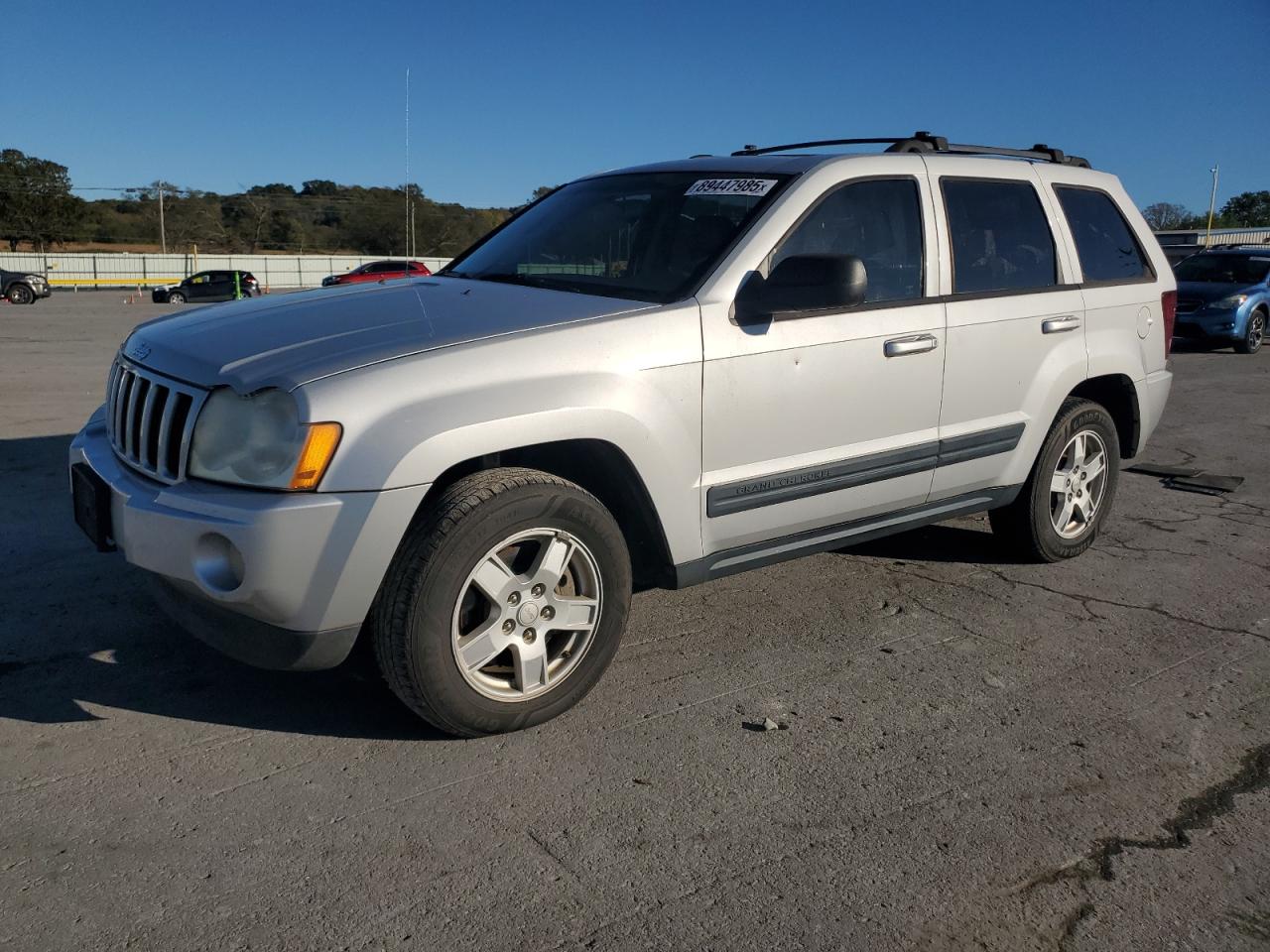 2006 Jeep Grand Cherokee Laredo Silver vin: 1J4GR48K26C142773