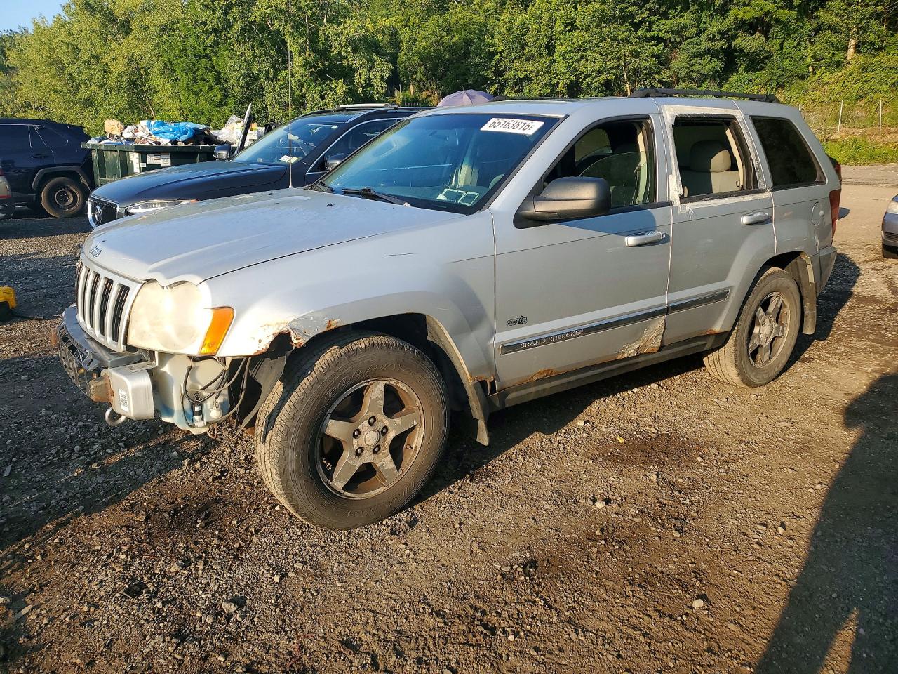 2006 Jeep Grand Cherokee Laredo Silver vin: 1J4GR48K26C280975