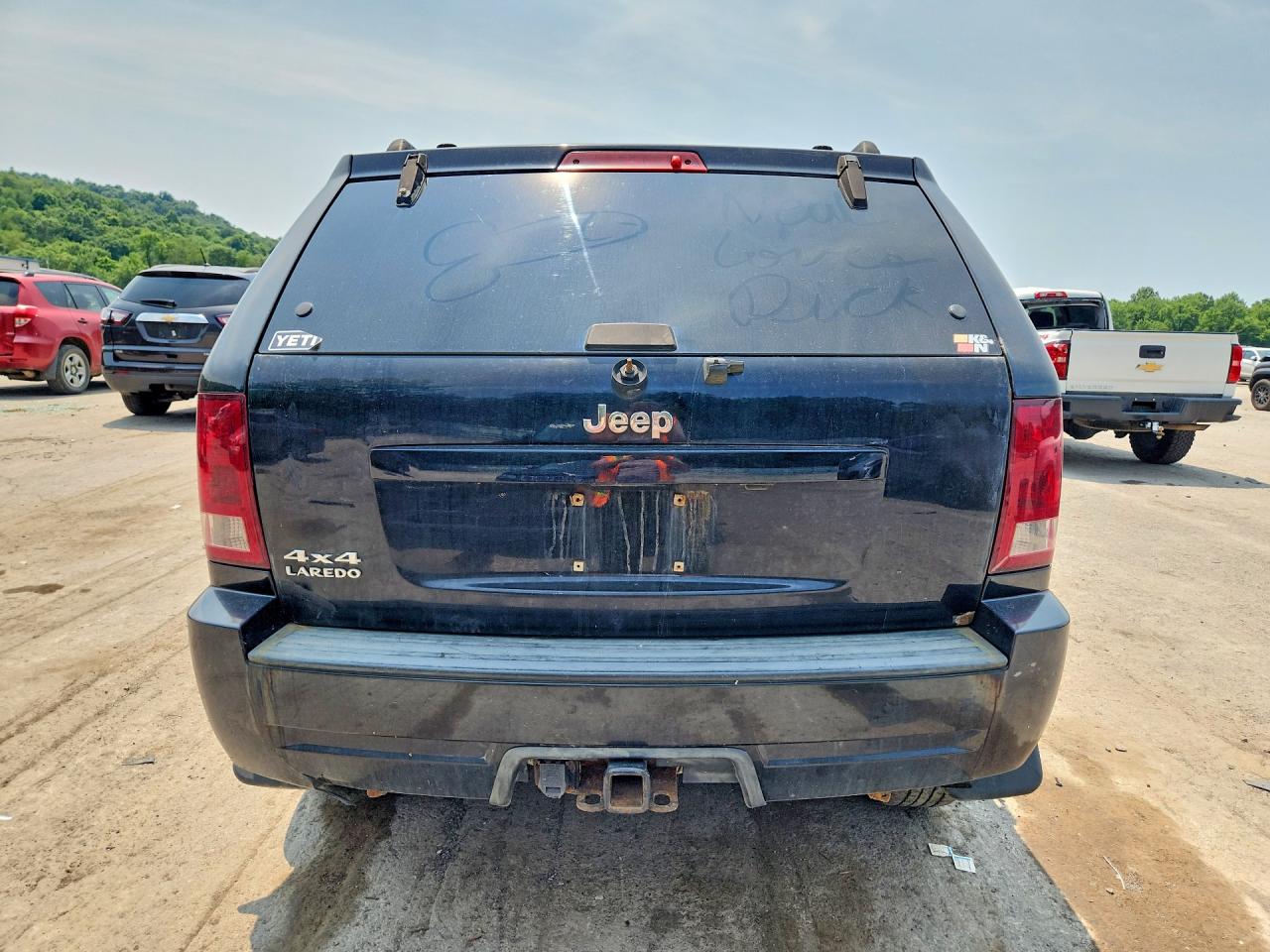 2006 Jeep Grand Cherokee Laredo Black vin: 1J4GR48K26C321525