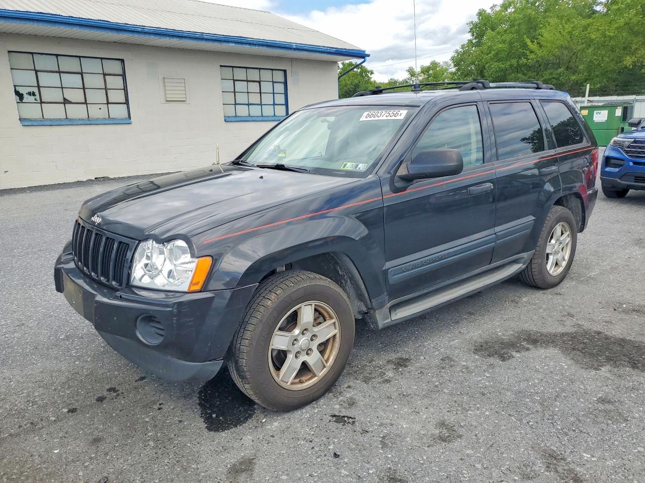 2005 Jeep Grand Cherokee Laredo Black vin: 1J4GR48K35C563951