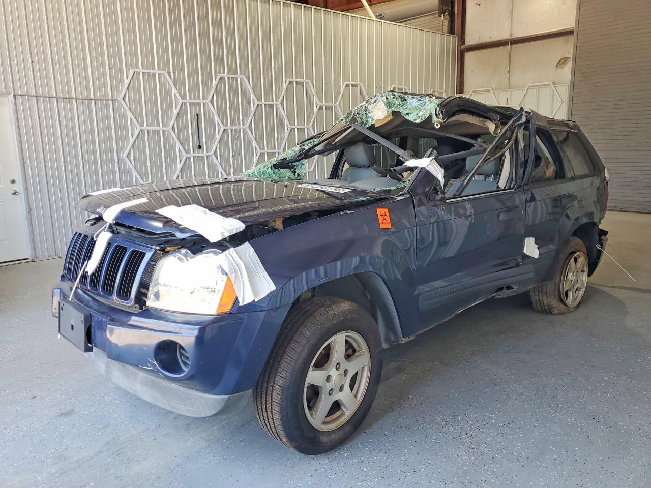 2006 Jeep Grandcherokee Blue vin: 1J4GR48K36C243482