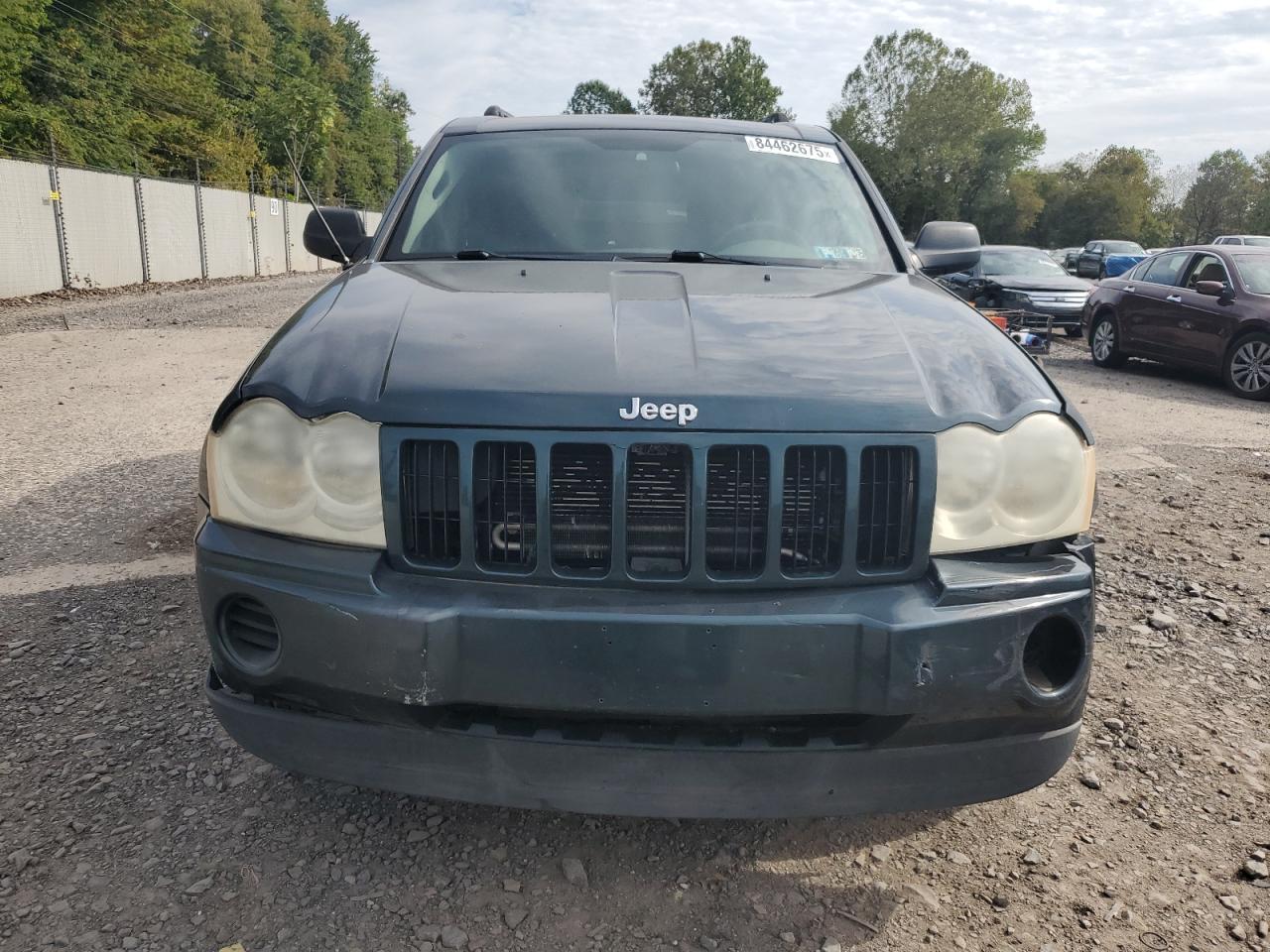 2005 Jeep Grand Cherokee Laredo Green vin: 1J4GR48K45C584579