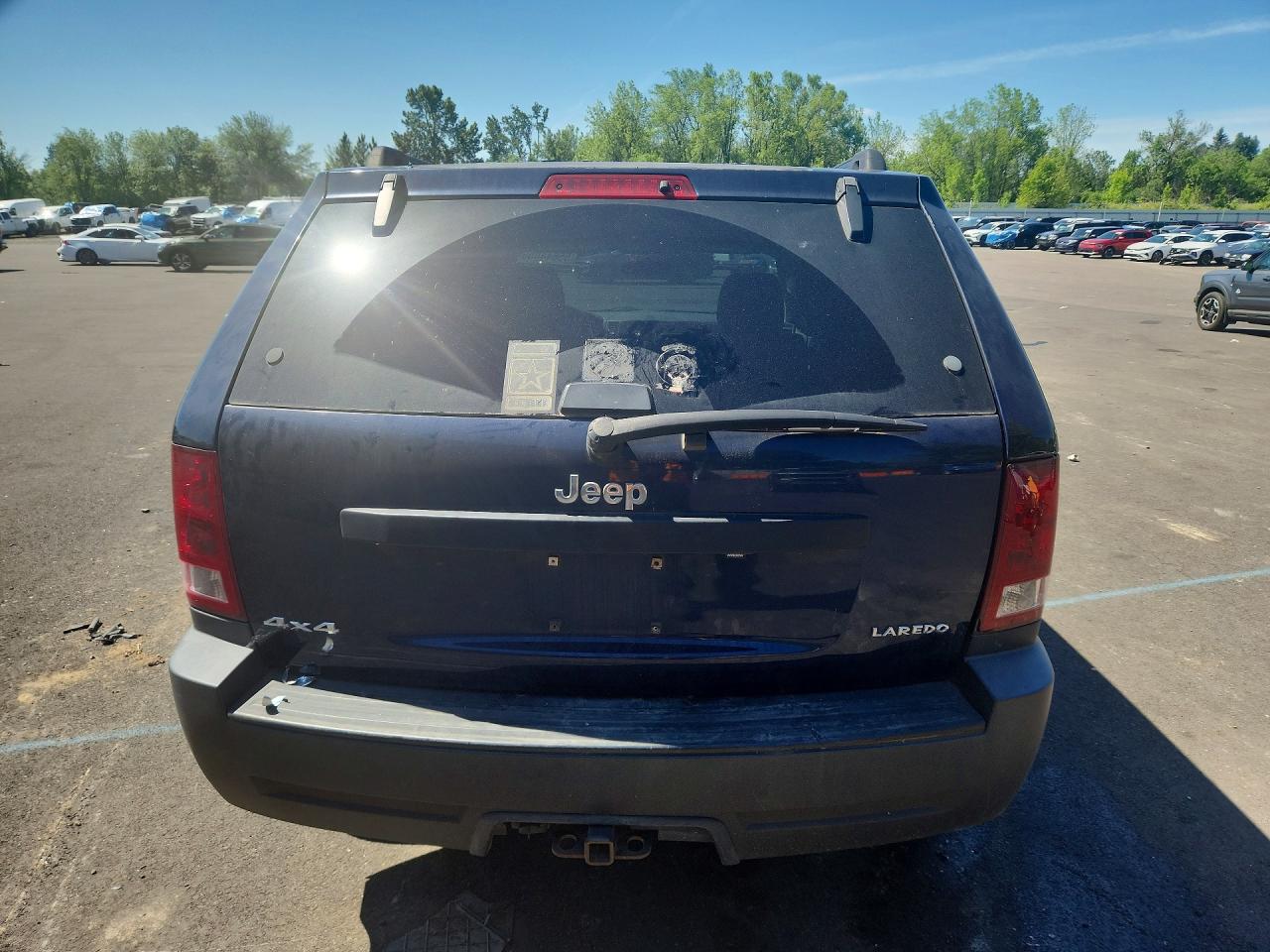 2005 Jeep Grand Cherokee Laredo Blue vin: 1J4GR48K45C711248