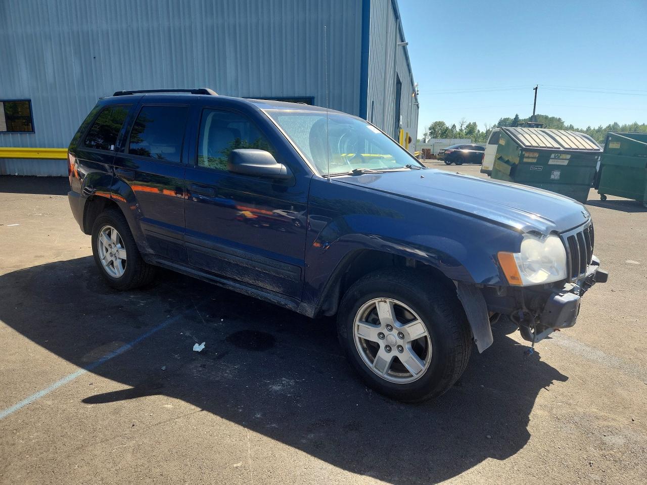 2005 Jeep Grand Cherokee Laredo Blue vin: 1J4GR48K45C711248