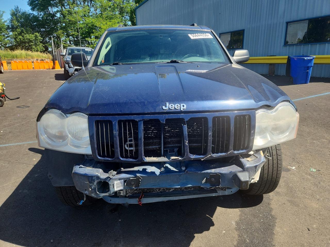 2005 Jeep Grand Cherokee Laredo Blue vin: 1J4GR48K45C711248