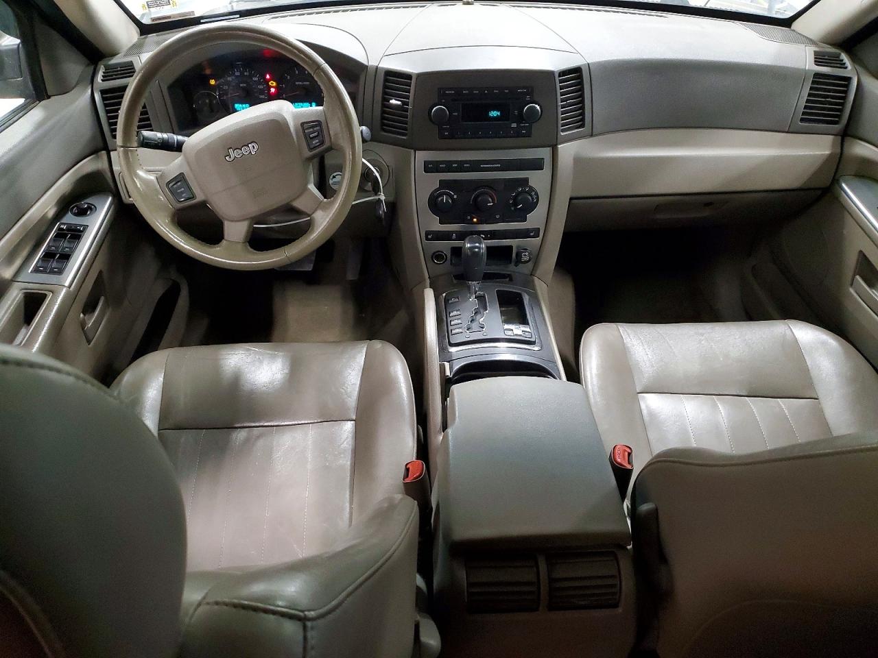 2006 Jeep Grand Cherokee Laredo White vin: 1J4GR48K46C121696