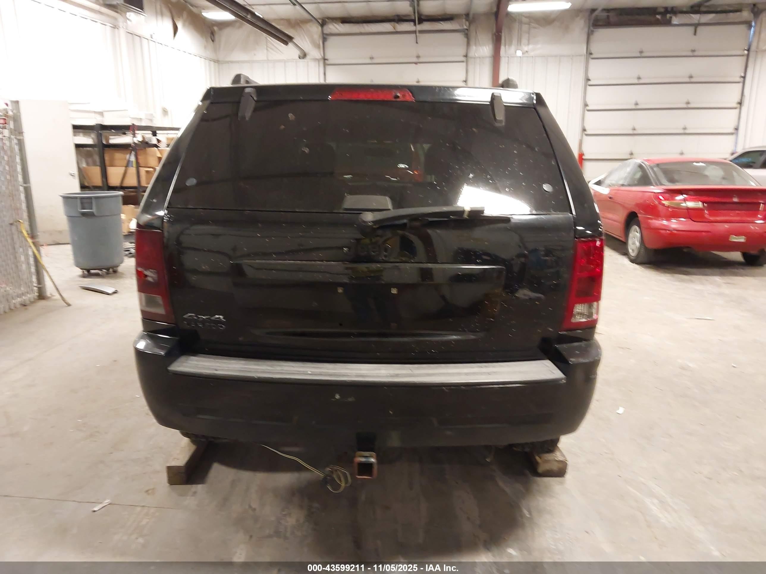 2006 Jeep Grand Cherokee Laredo Black vin: 1J4GR48K46C367518