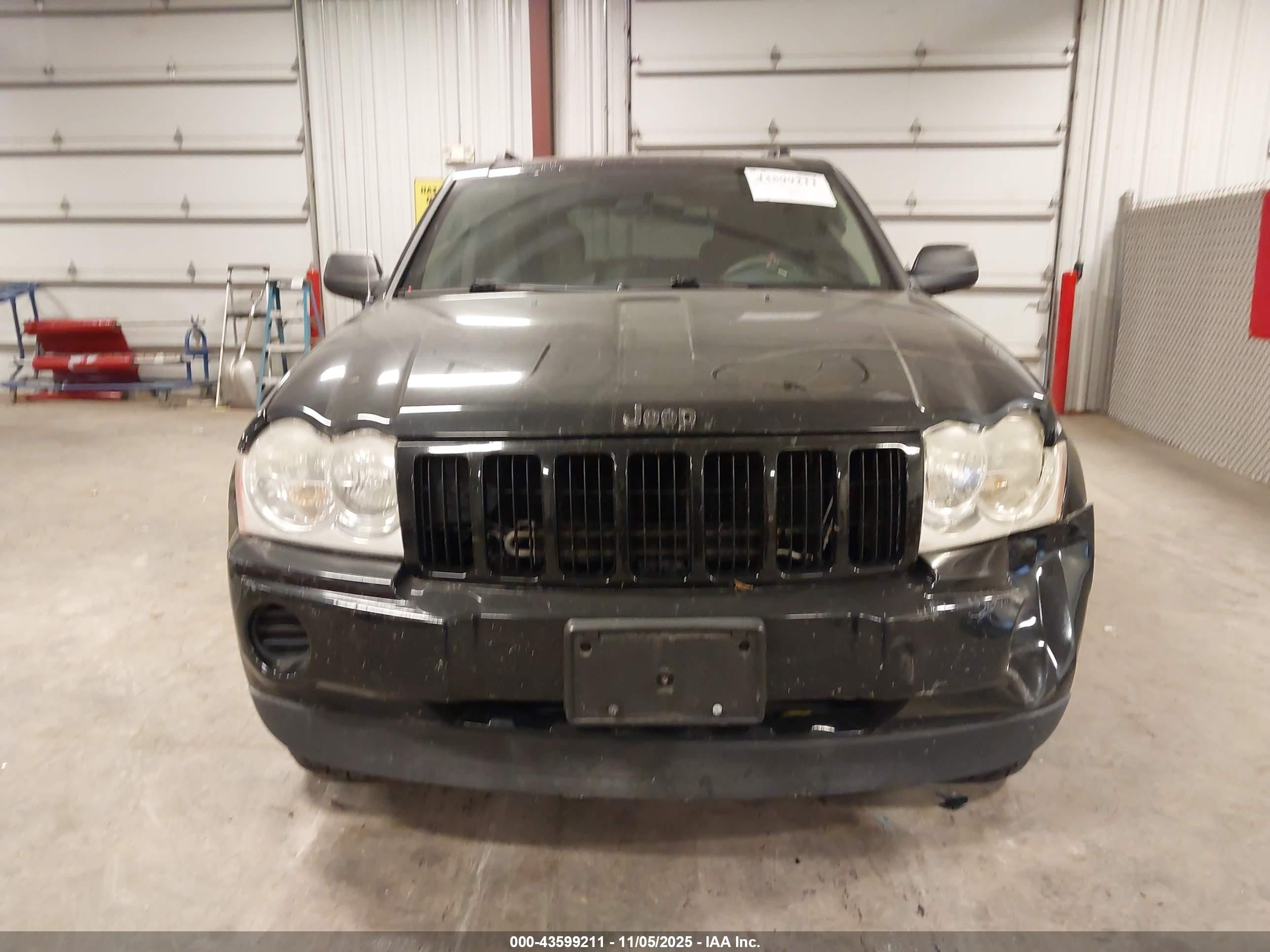 2006 Jeep Grand Cherokee Laredo Black vin: 1J4GR48K46C367518