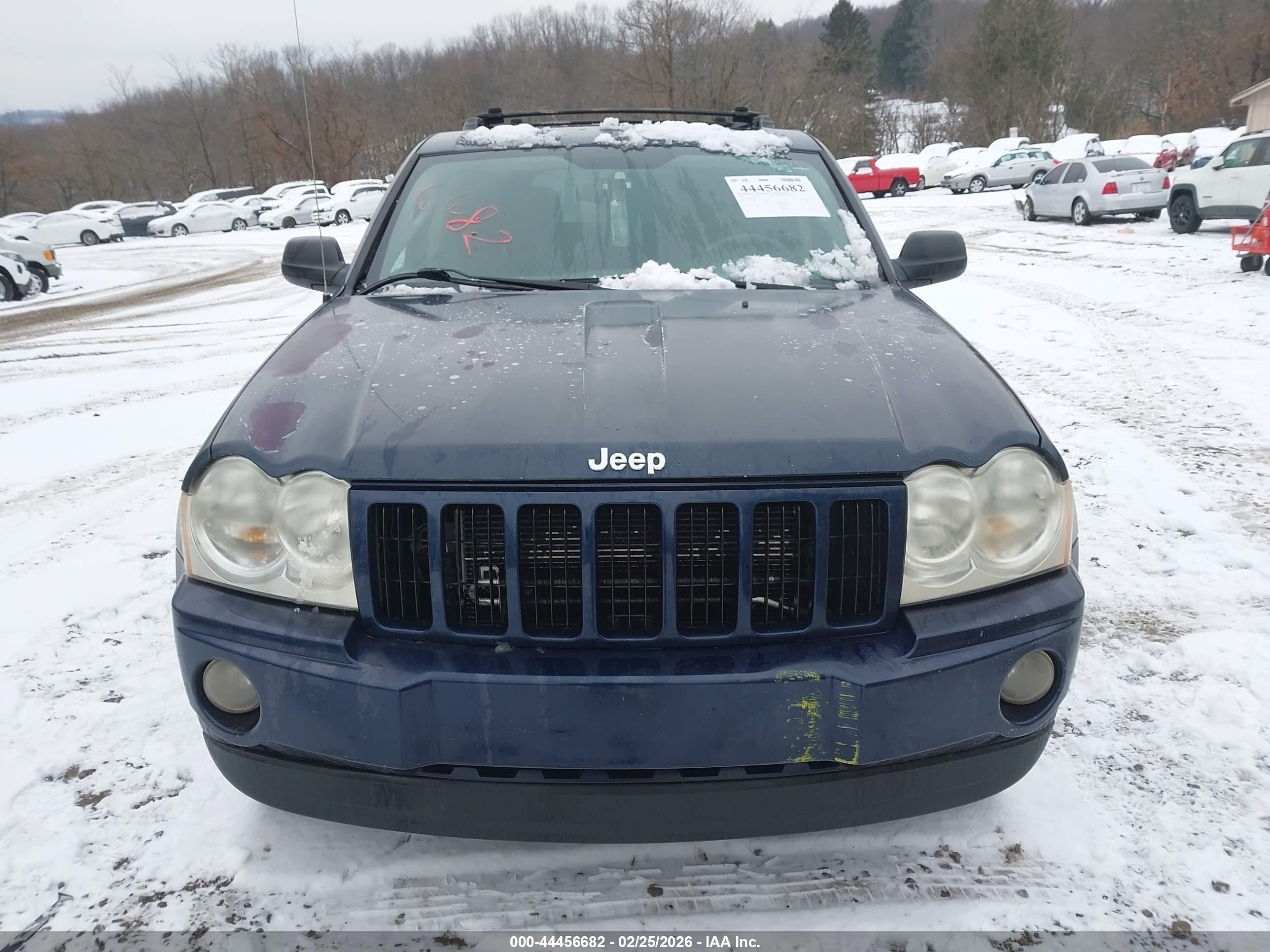 2005 Jeep Grand Cherokee Laredo Blue vin: 1J4GR48K55C509325