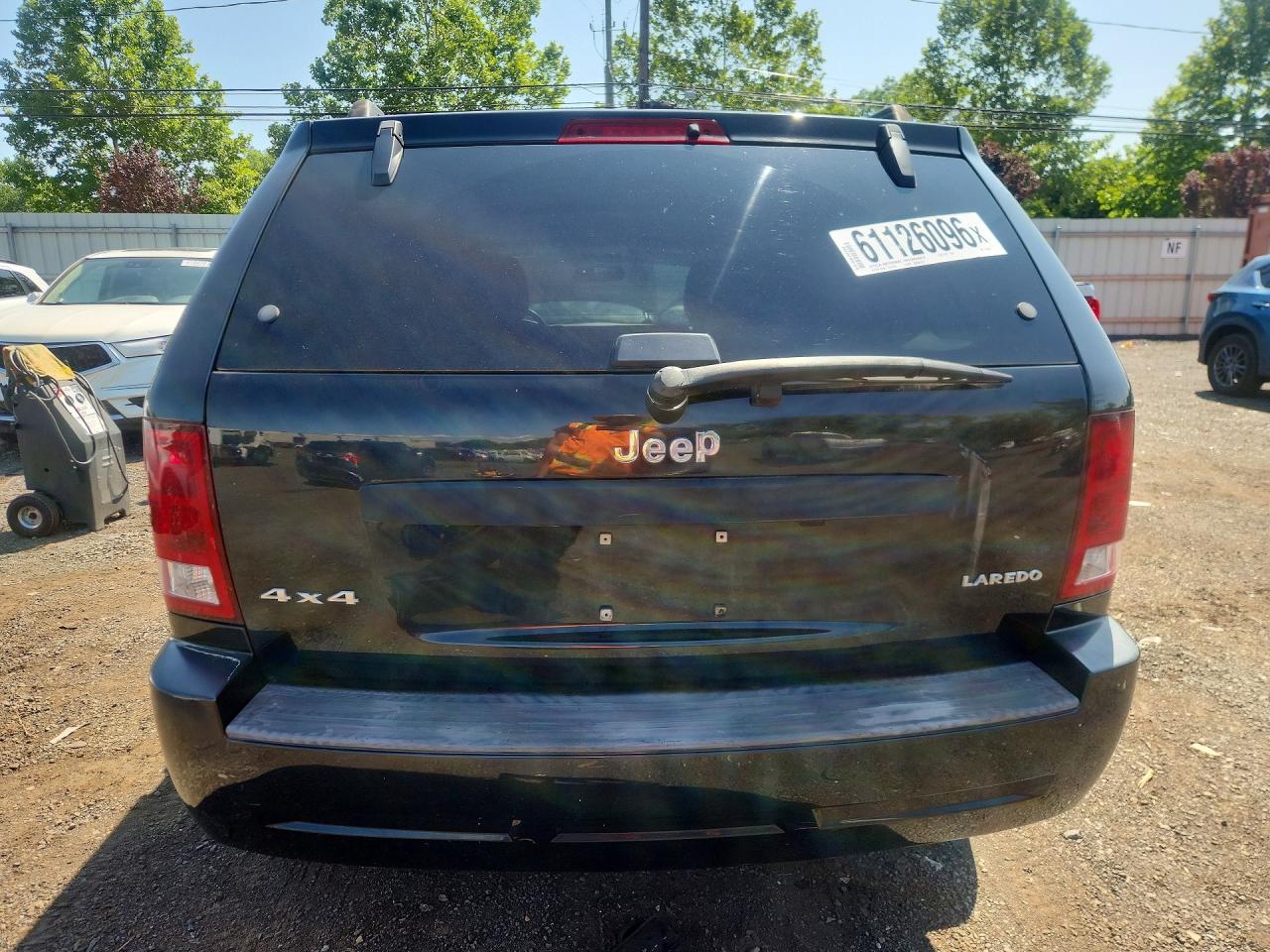 2005 Jeep Grand Cherokee Laredo/columbia/freedom Black vin: 1J4GR48K55C541000