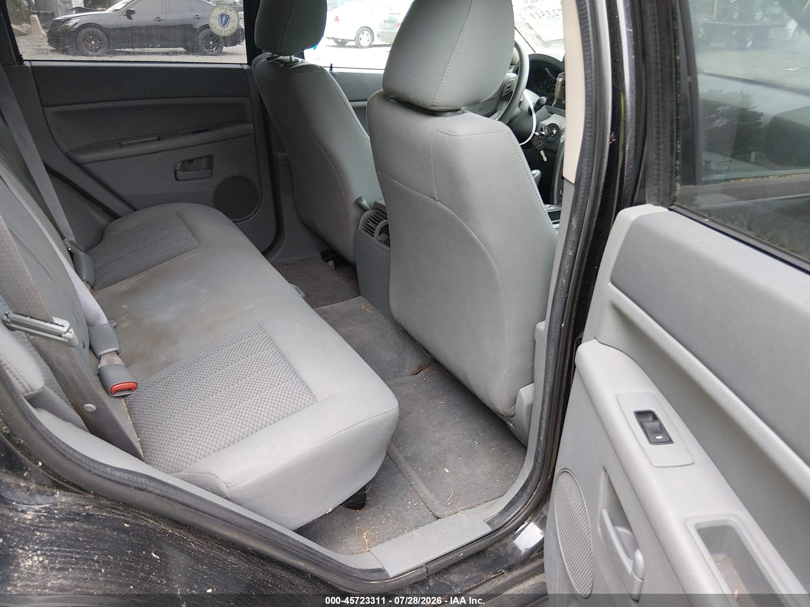 2006 Jeep Grand Cherokee Laredo Black vin: 1J4GR48K66C283720