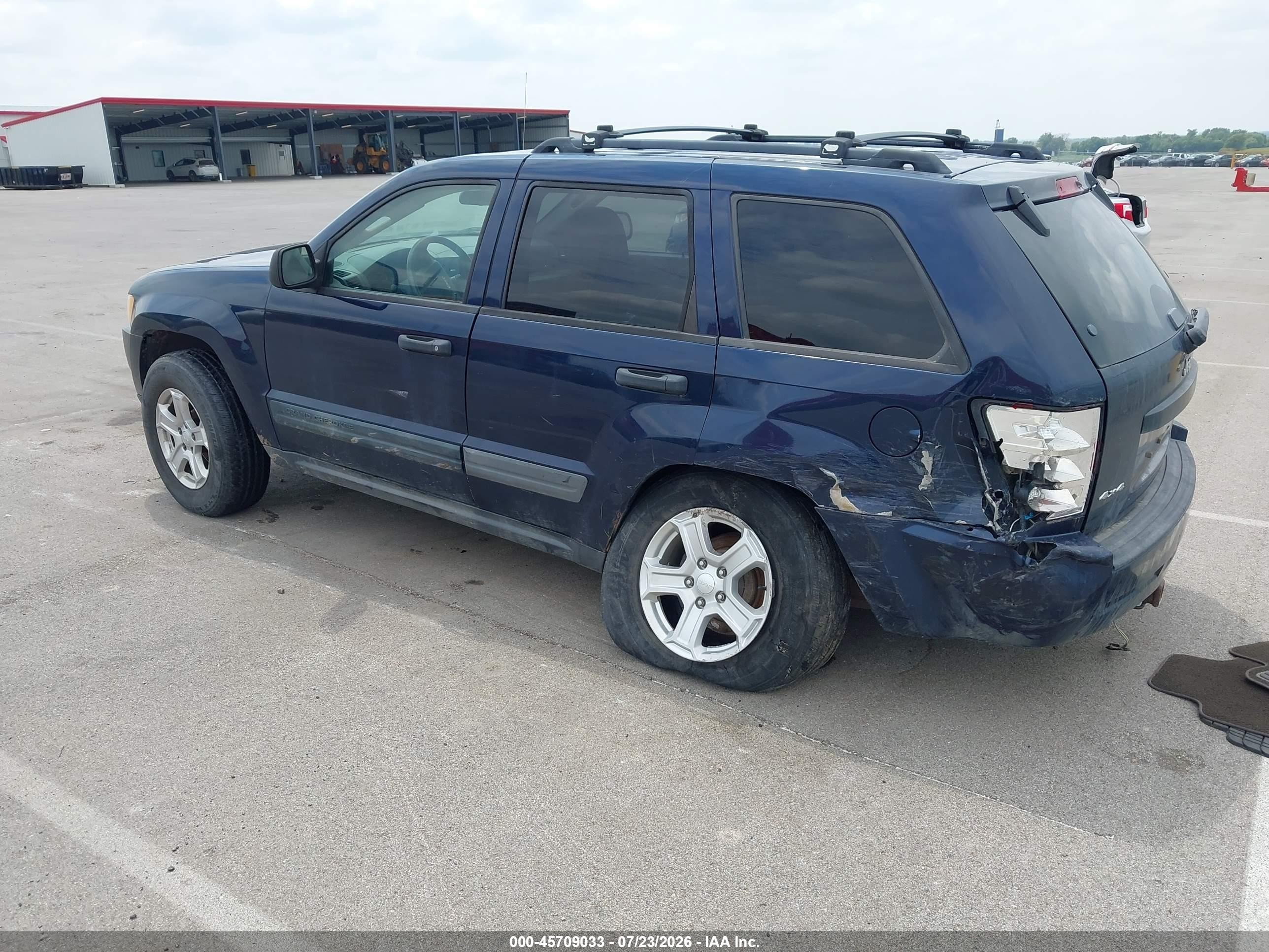 2005 Jeep Grand Cherokee Laredo Blue vin: 1J4GR48K75C718100