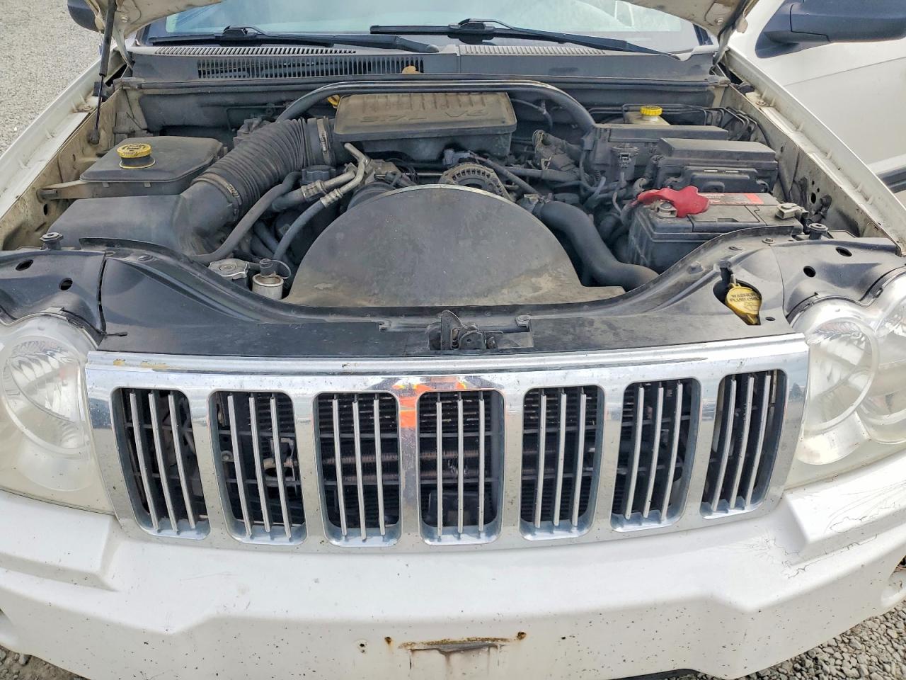2006 Jeep Grand Cherokee Laredo White vin: 1J4GR48K76C152067