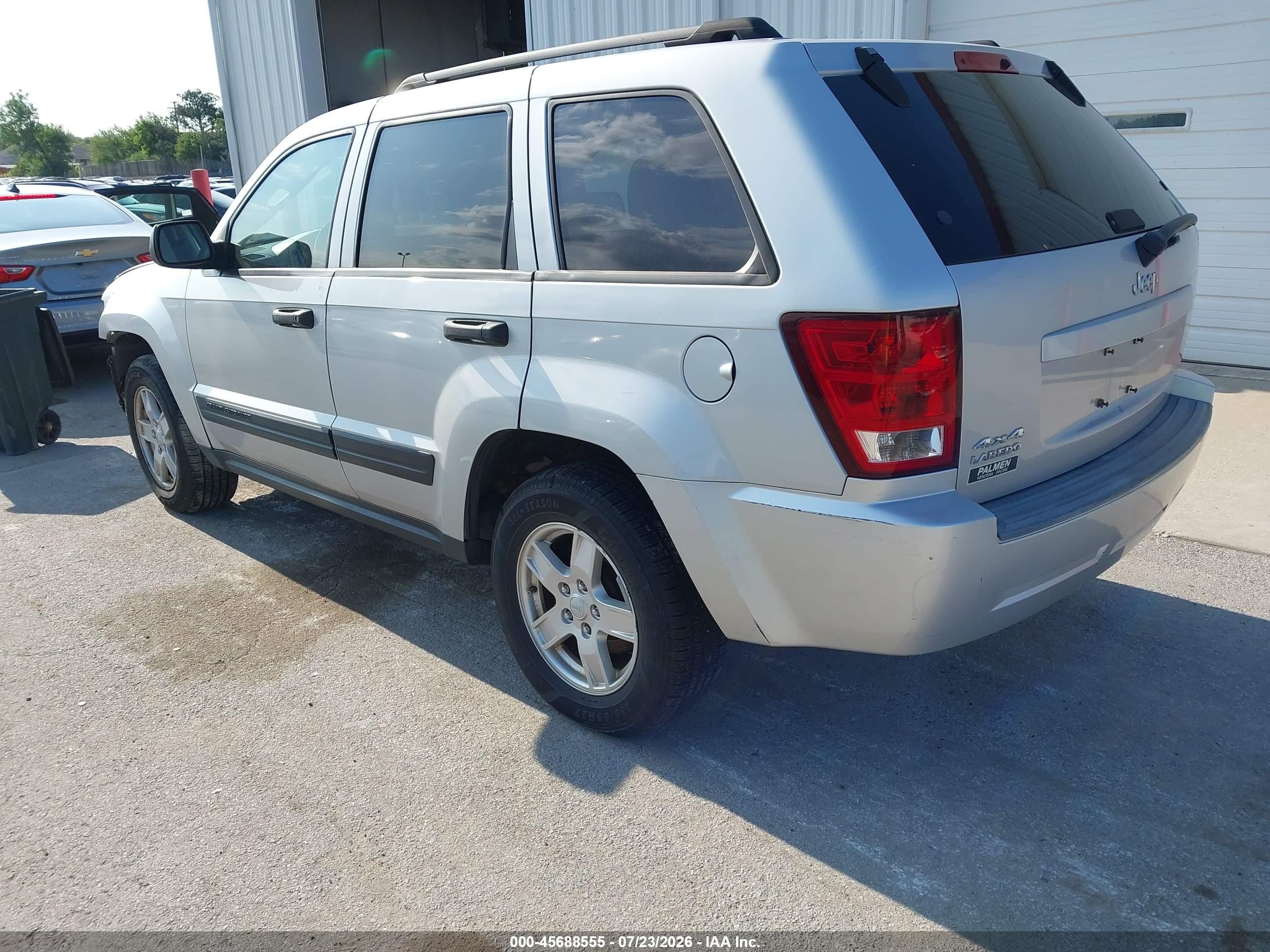2006 Jeep Grand Cherokee Laredo Серебряный vin: 1J4GR48K76C255926