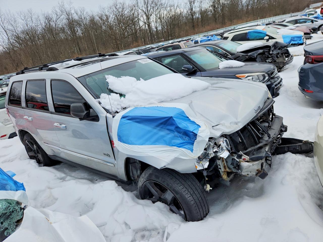 2006 Jeep Grand Cherokee Laredo Silver vin: 1J4GR48K76C260477