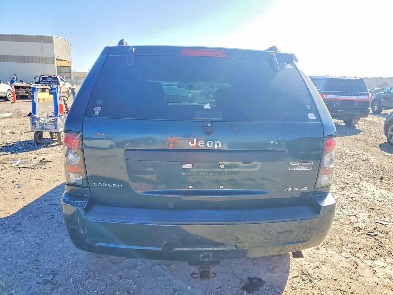 2005 Jeep Grand Cherokee Laredo Green vin: 1J4GR48K85C673877