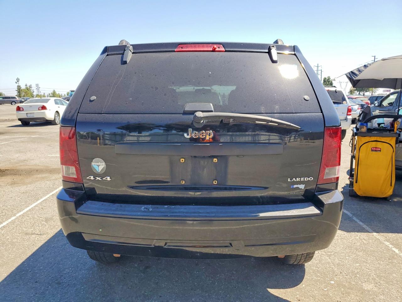 2005 Jeep Grand Cherokee Laredo Black vin: 1J4GR48K85C709972