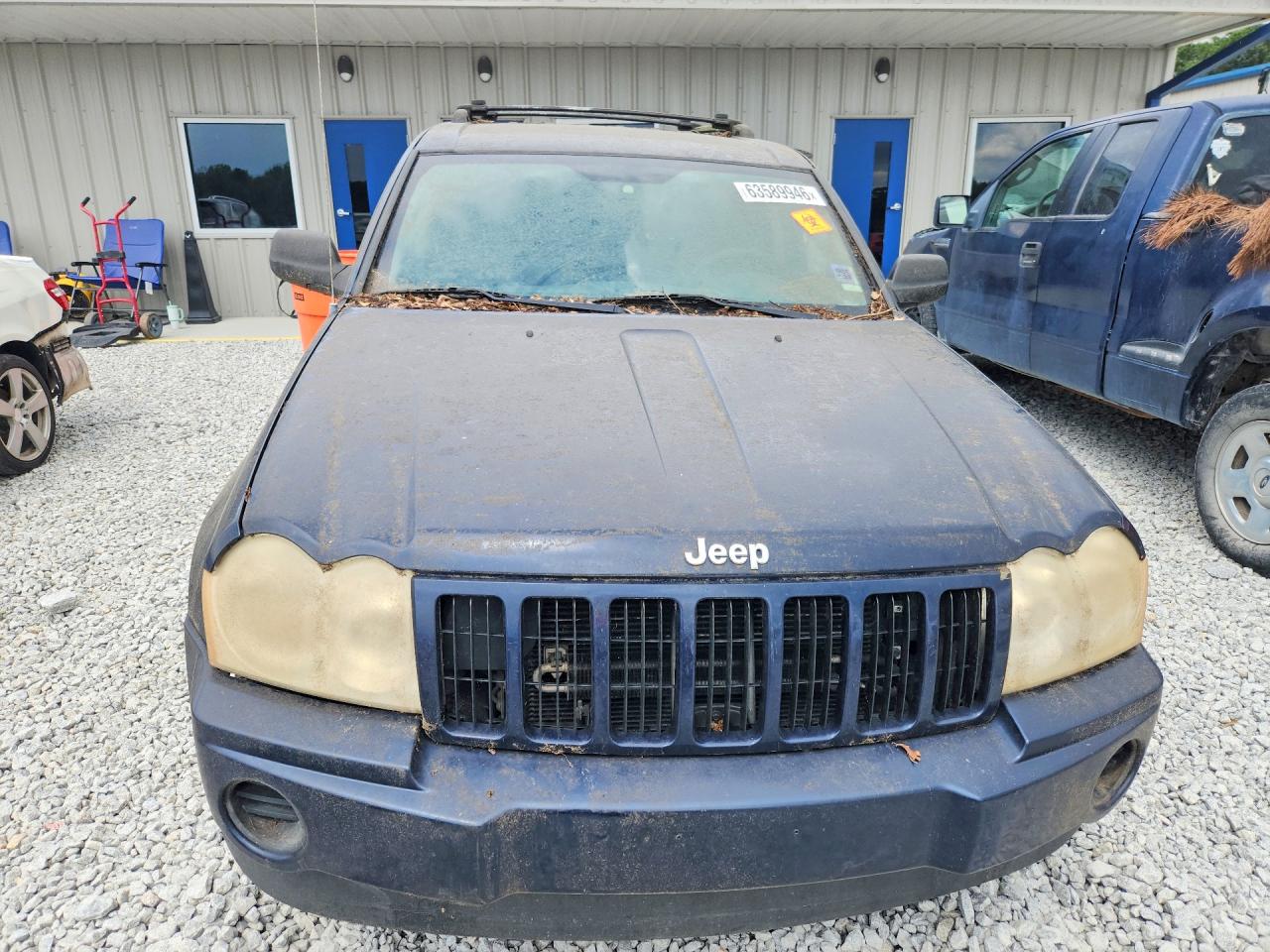 2005 Jeep Grand Cherokee Laredo Синий vin: 1J4GR48K95C618046